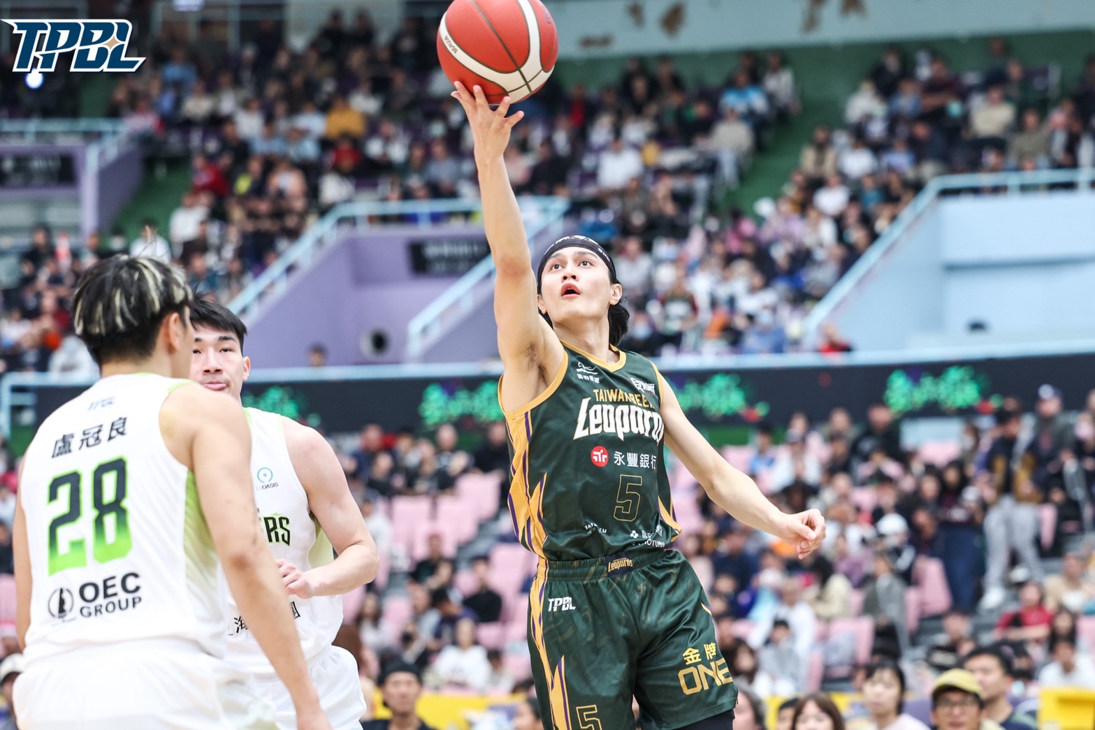 雲豹高錦瑋攻下全隊本土最高14分助球隊獲勝。TPBL提供