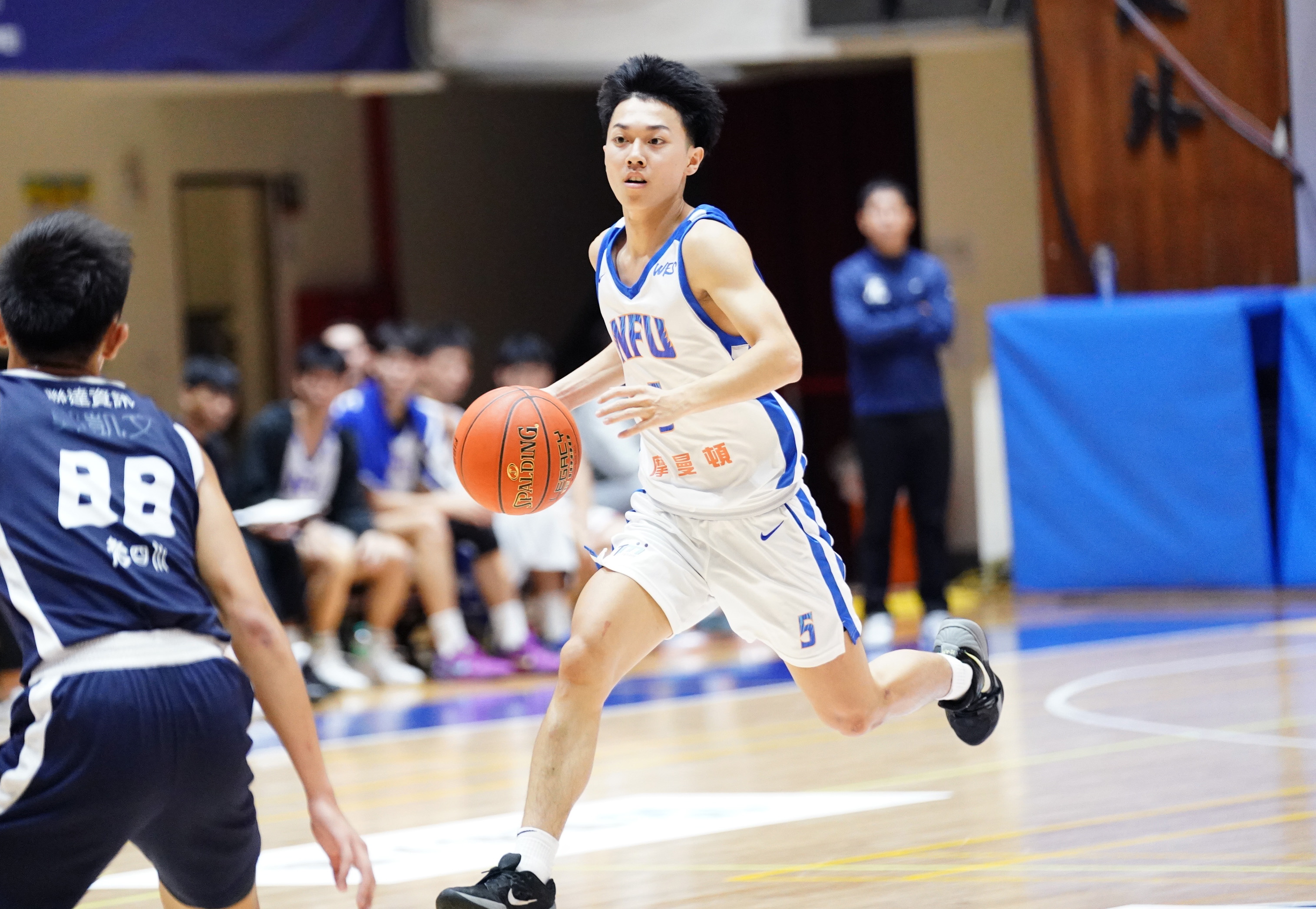 虎尾科大林明瑋10分7助攻。大專體總提供