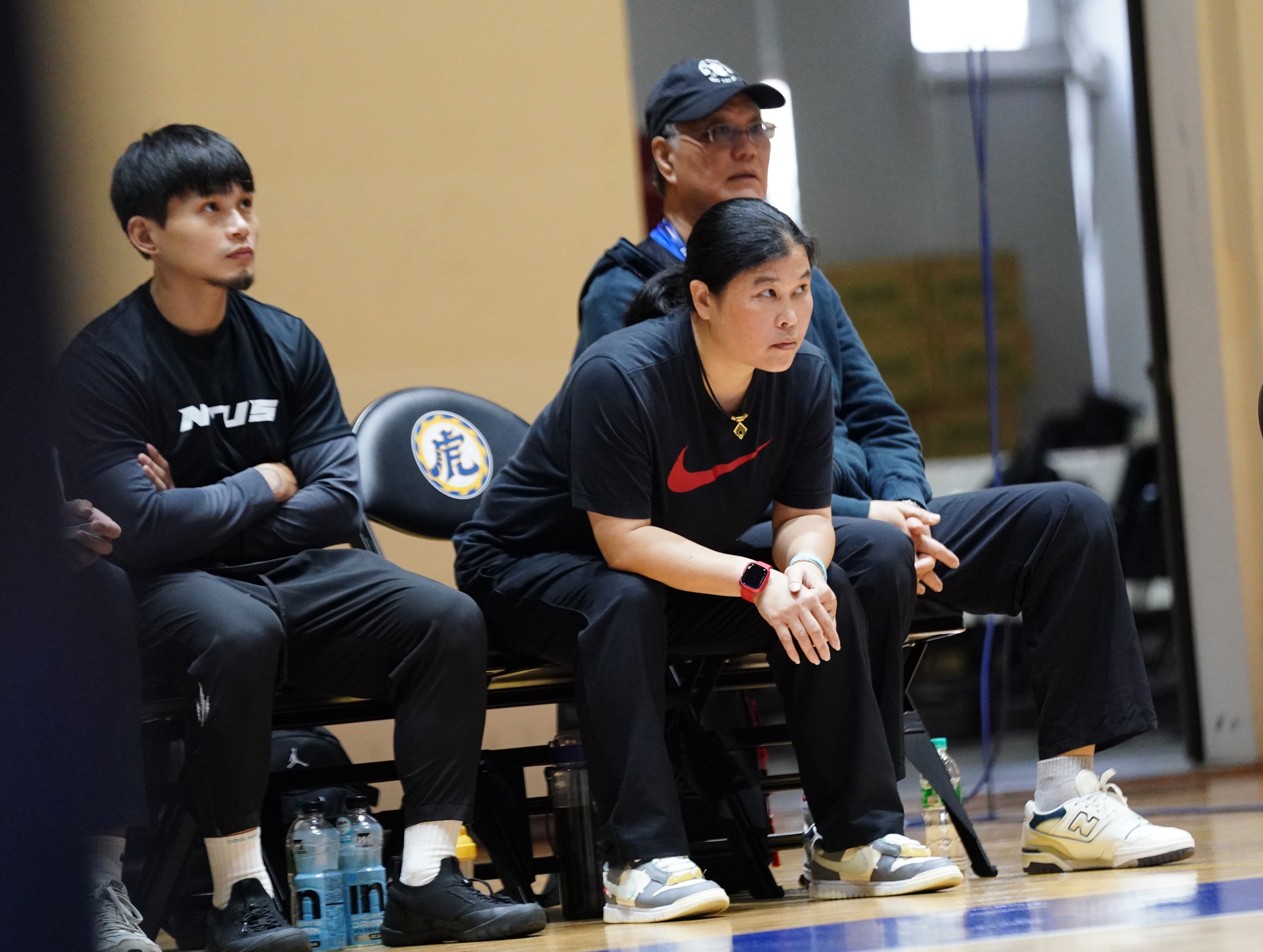 臺灣體大教練田本玉。大專體總提供