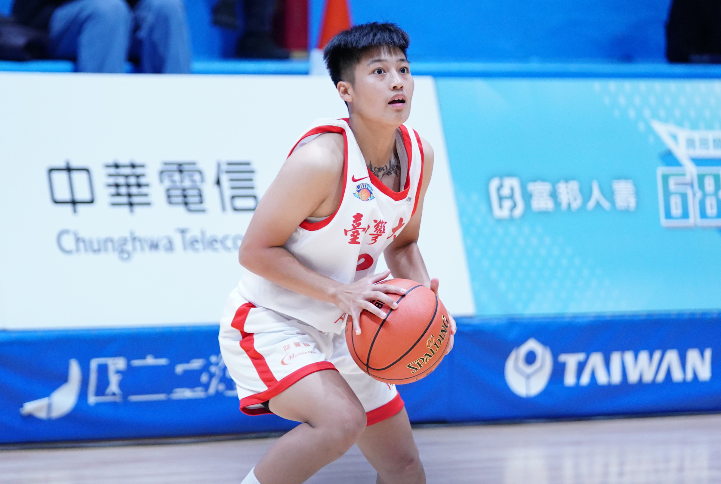 臺灣師大江子柔單場5助攻。大專體總提供