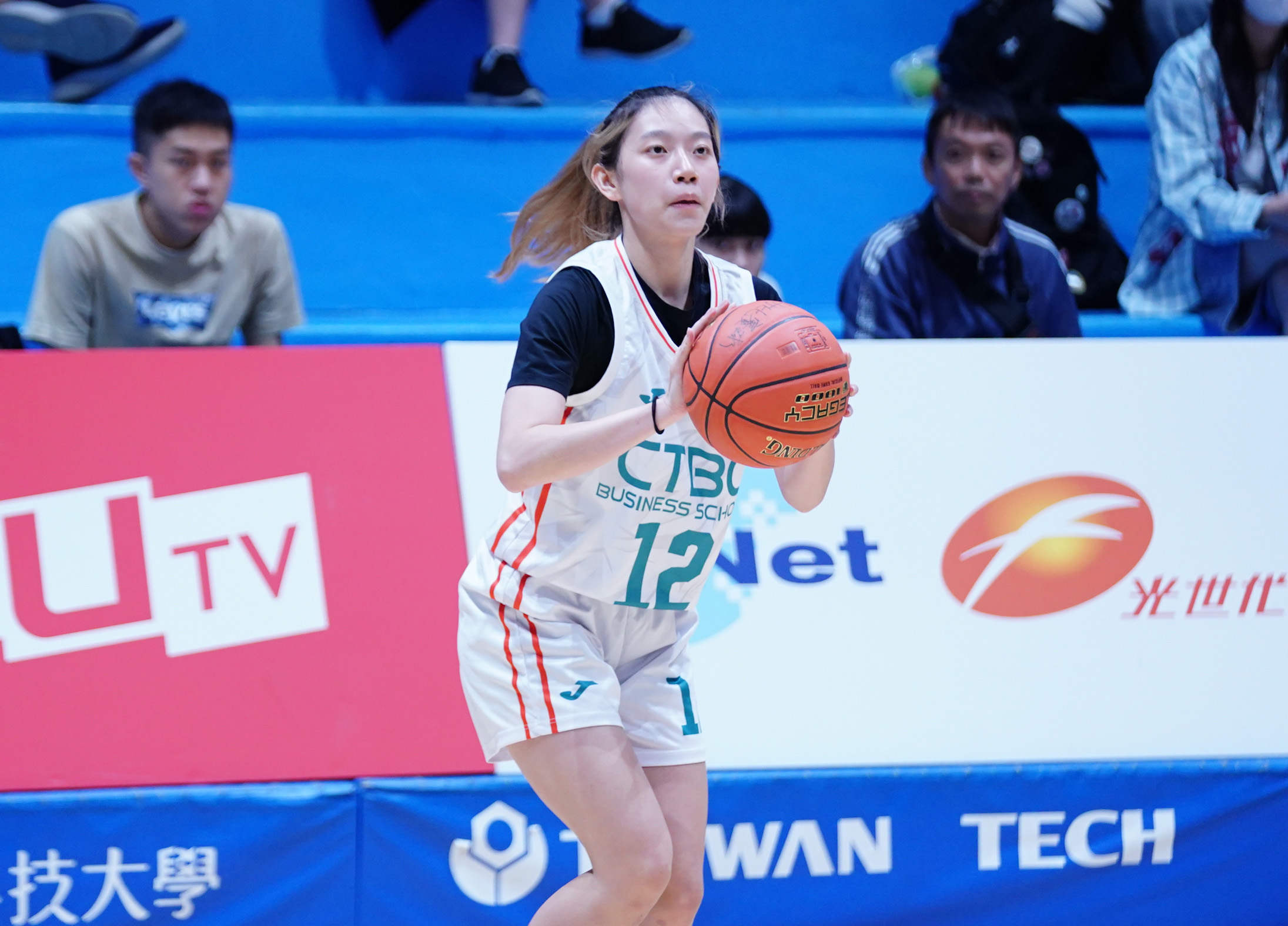 中信學院呂佳諺回娘家。大專體總提供