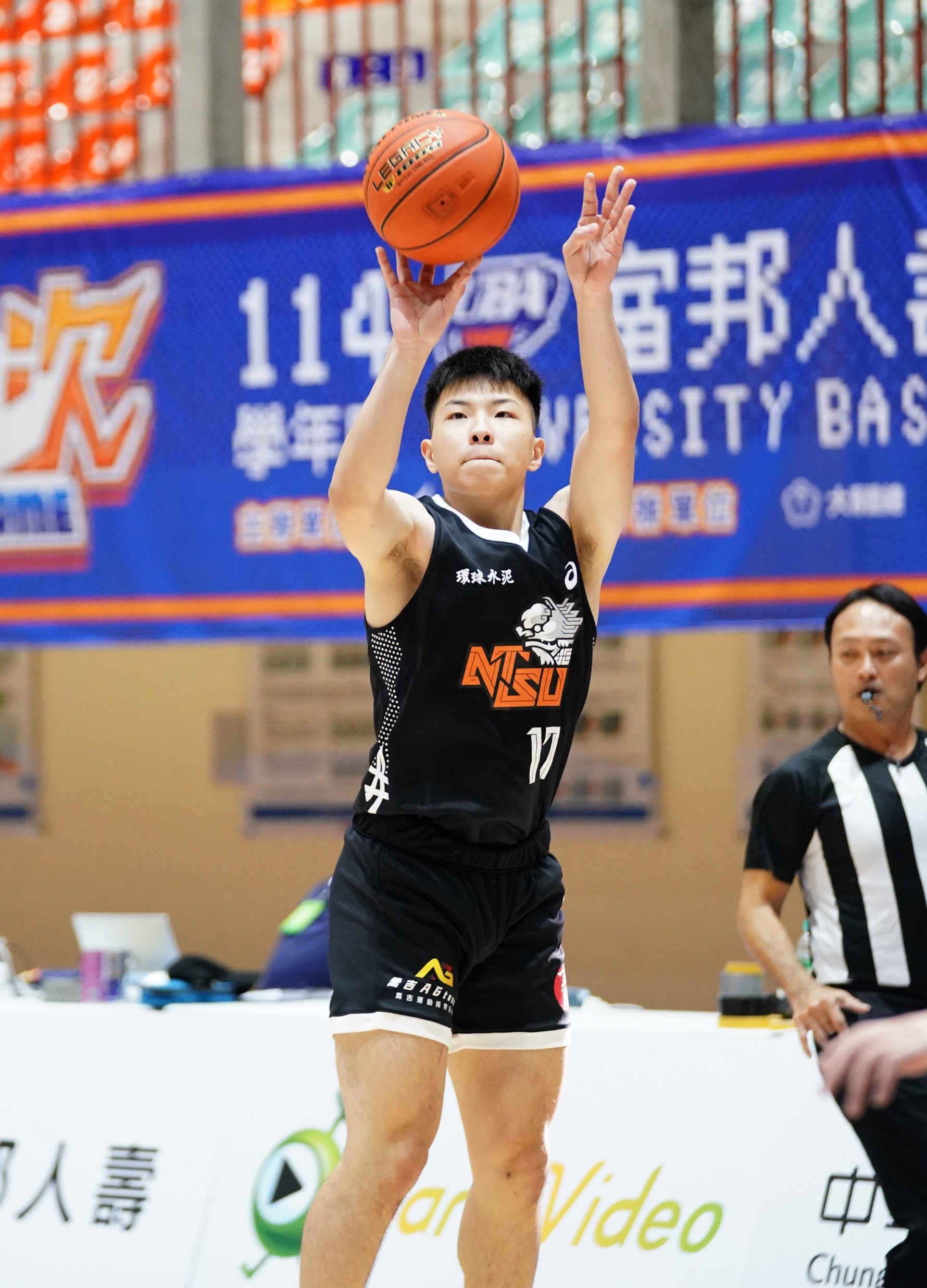 國立體大陳睿訢。大專體總提供