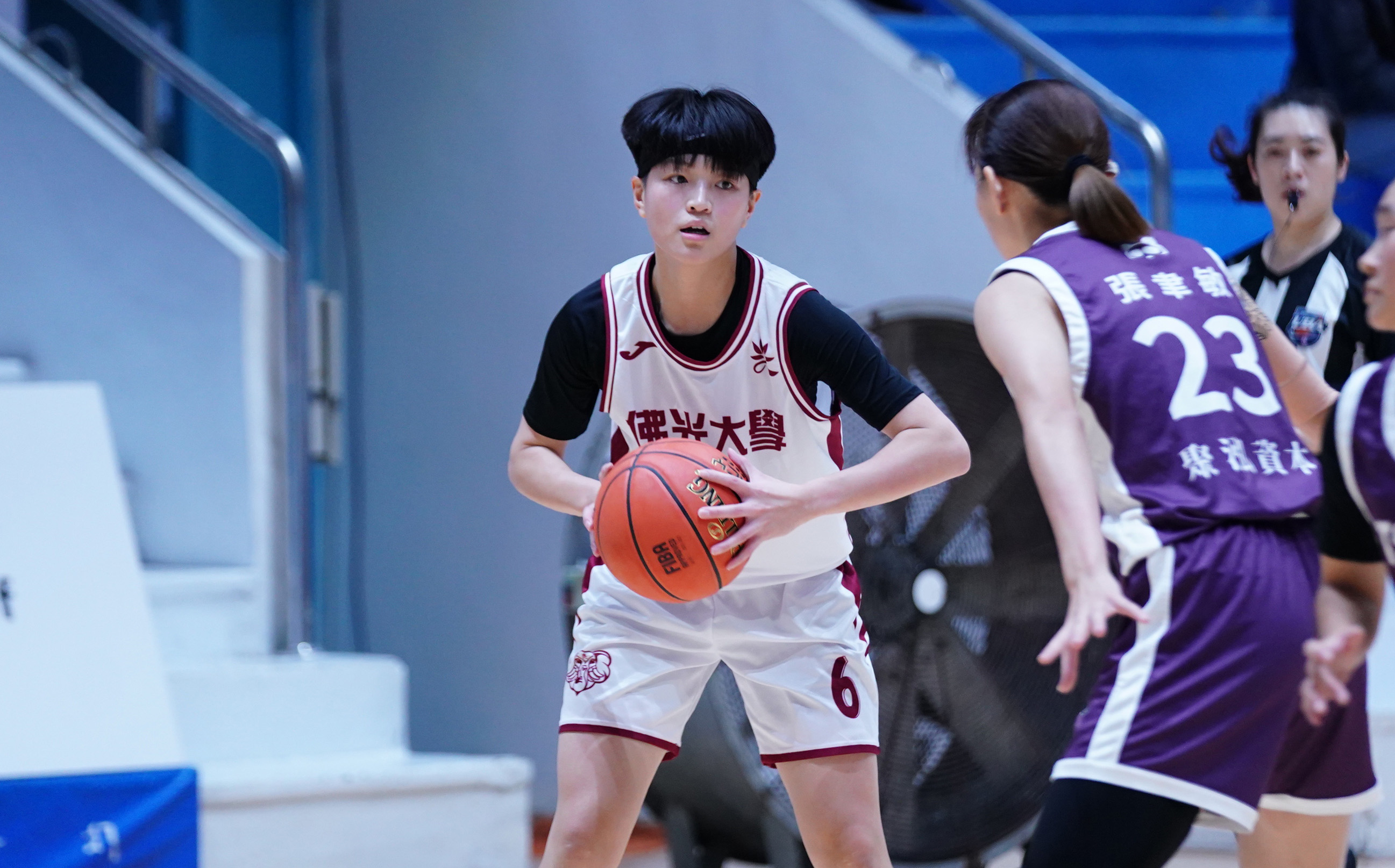 佛光大學連文鈴23分。大專體總提供