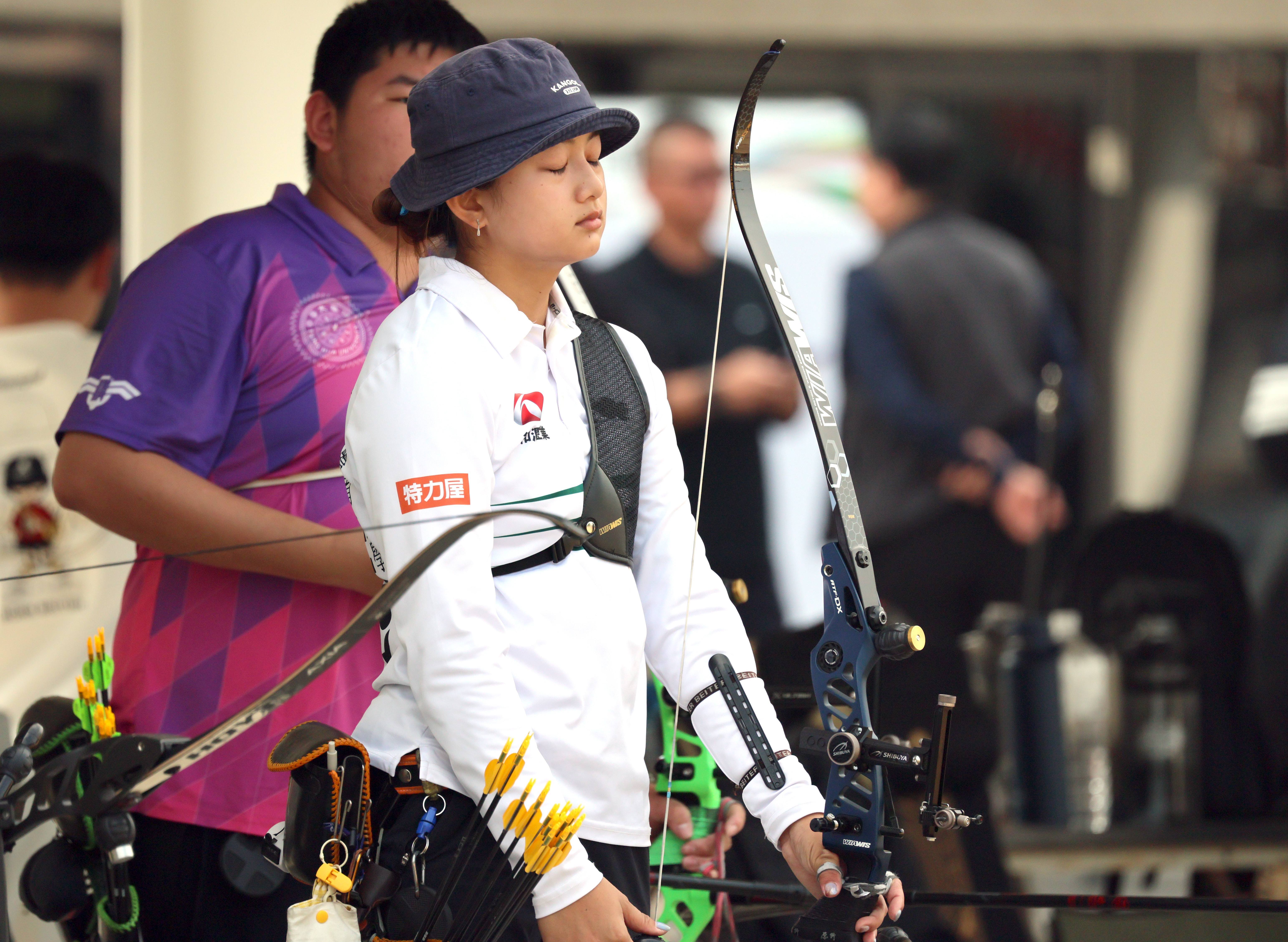 原本總排第2的李采璇卻掉到第5而無緣亞運。中華民國射箭協會提供