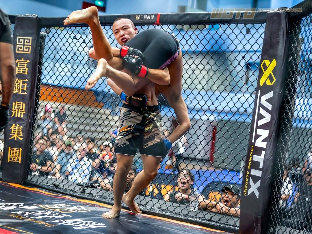 台灣本土羽量級第一彭皓宇。中華民國綜合格鬥協會提供