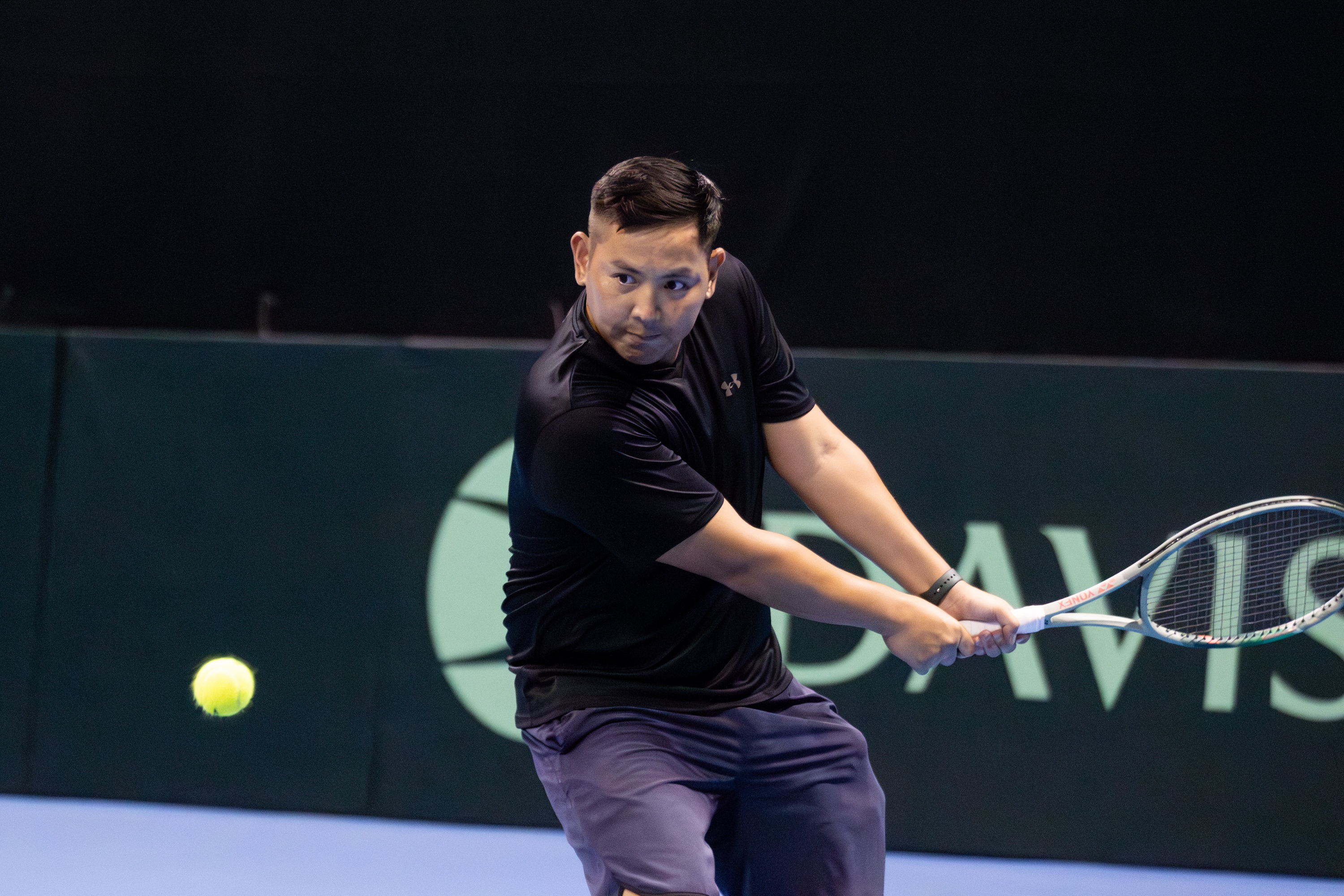 2026中黎台維斯盃 由楊宗樺擔任中華代表隊總教練。網協提供