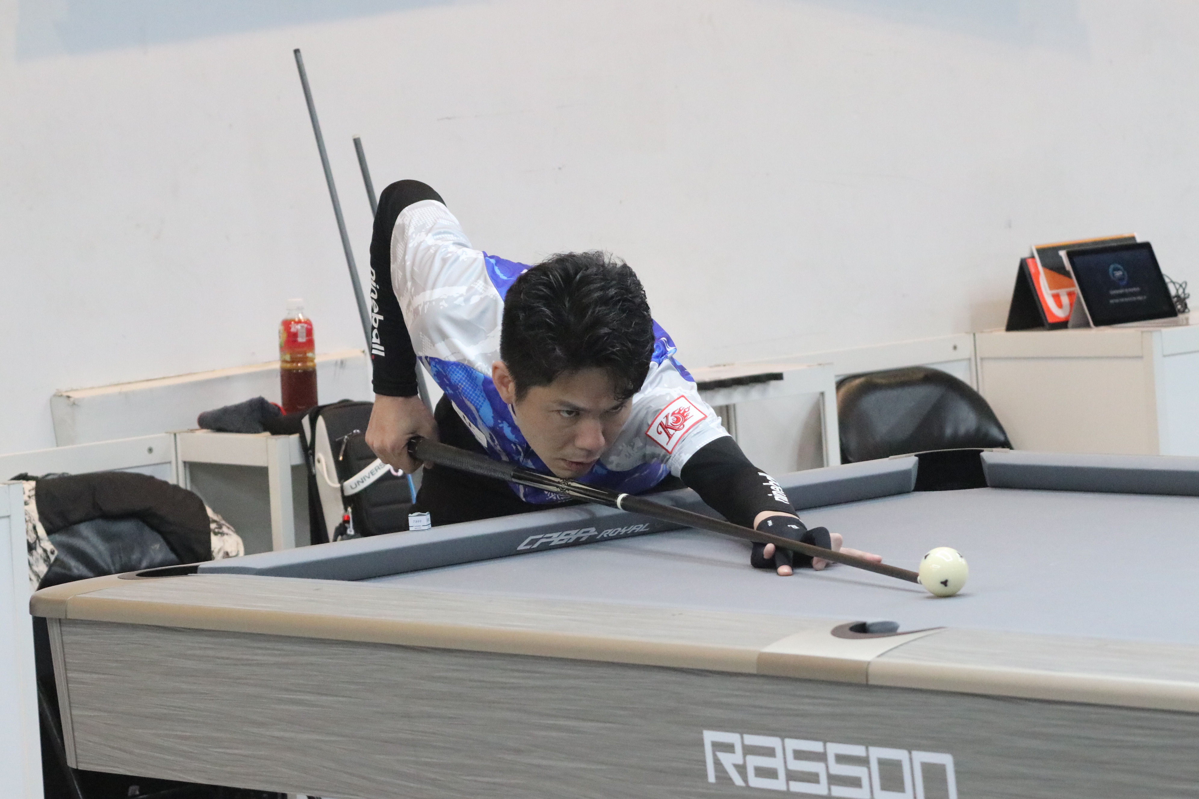 旅外職撞選手好球陳臻為選擇撞球新興地開創生涯。大會提供