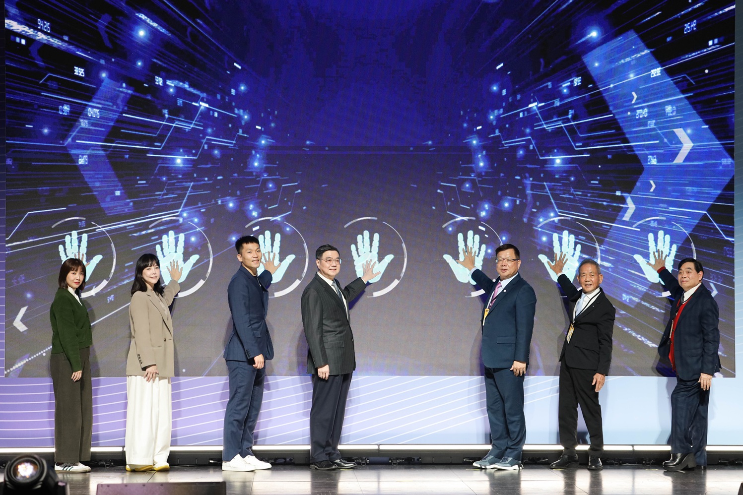 第17屆運動推手獎開幕儀式。運動部提供