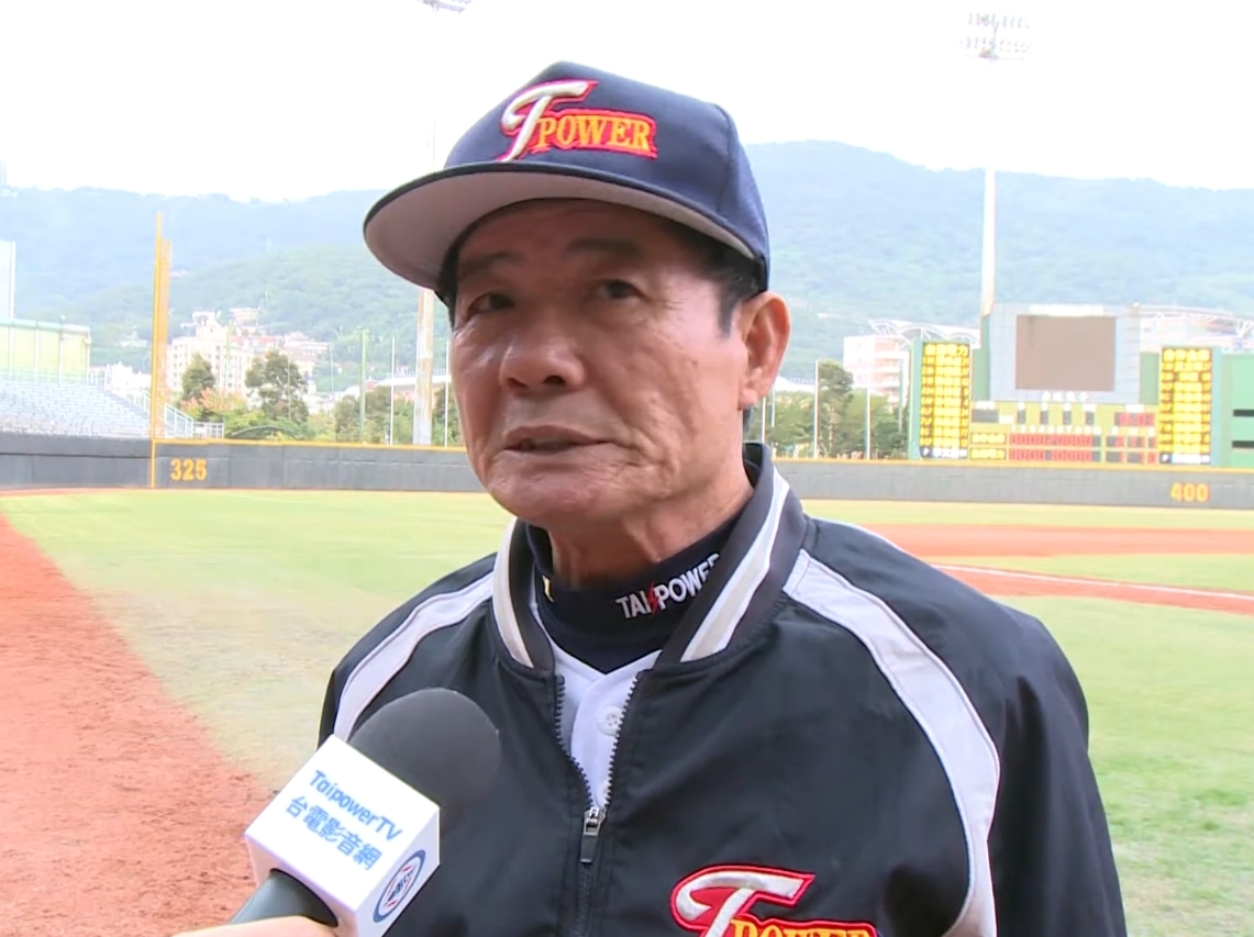 高雄棒球老園丁、前台電成棒隊總教練陳哲祥病逝。翻攝自台電影音網