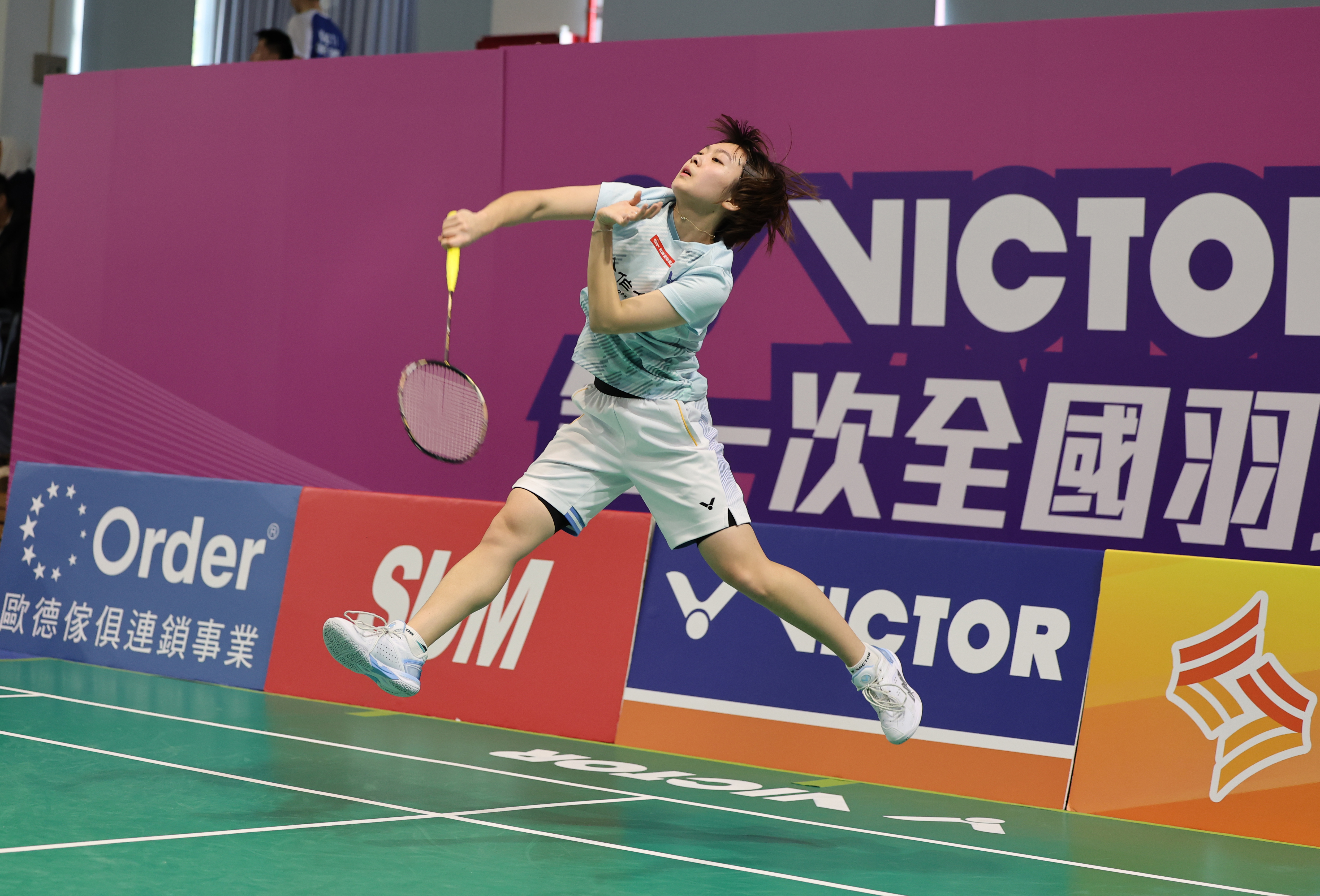 王珮伃一直在努力克服自己身高的缺陷。李天助攝