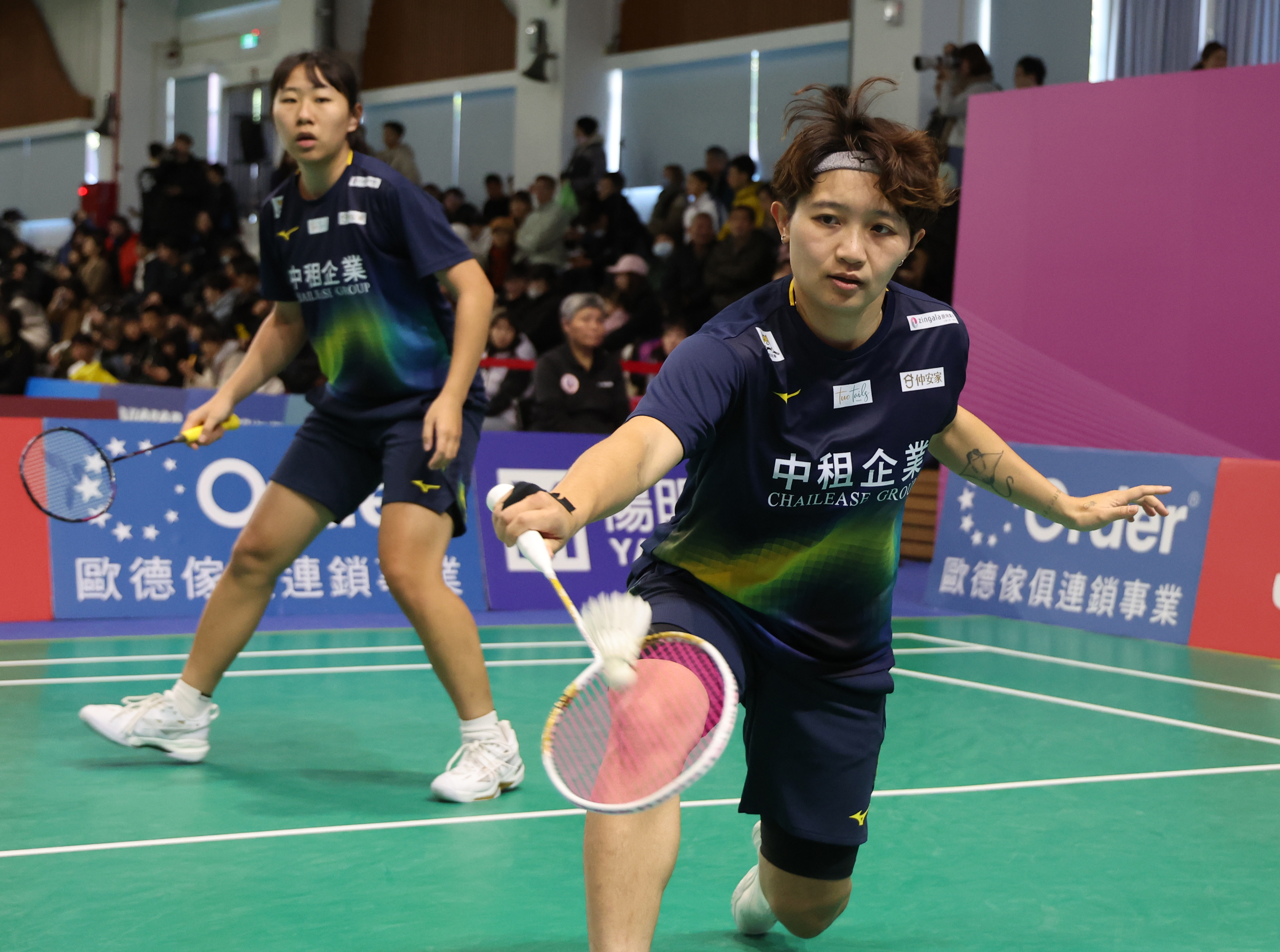 林琬清結束羽球生涯。李天助攝
