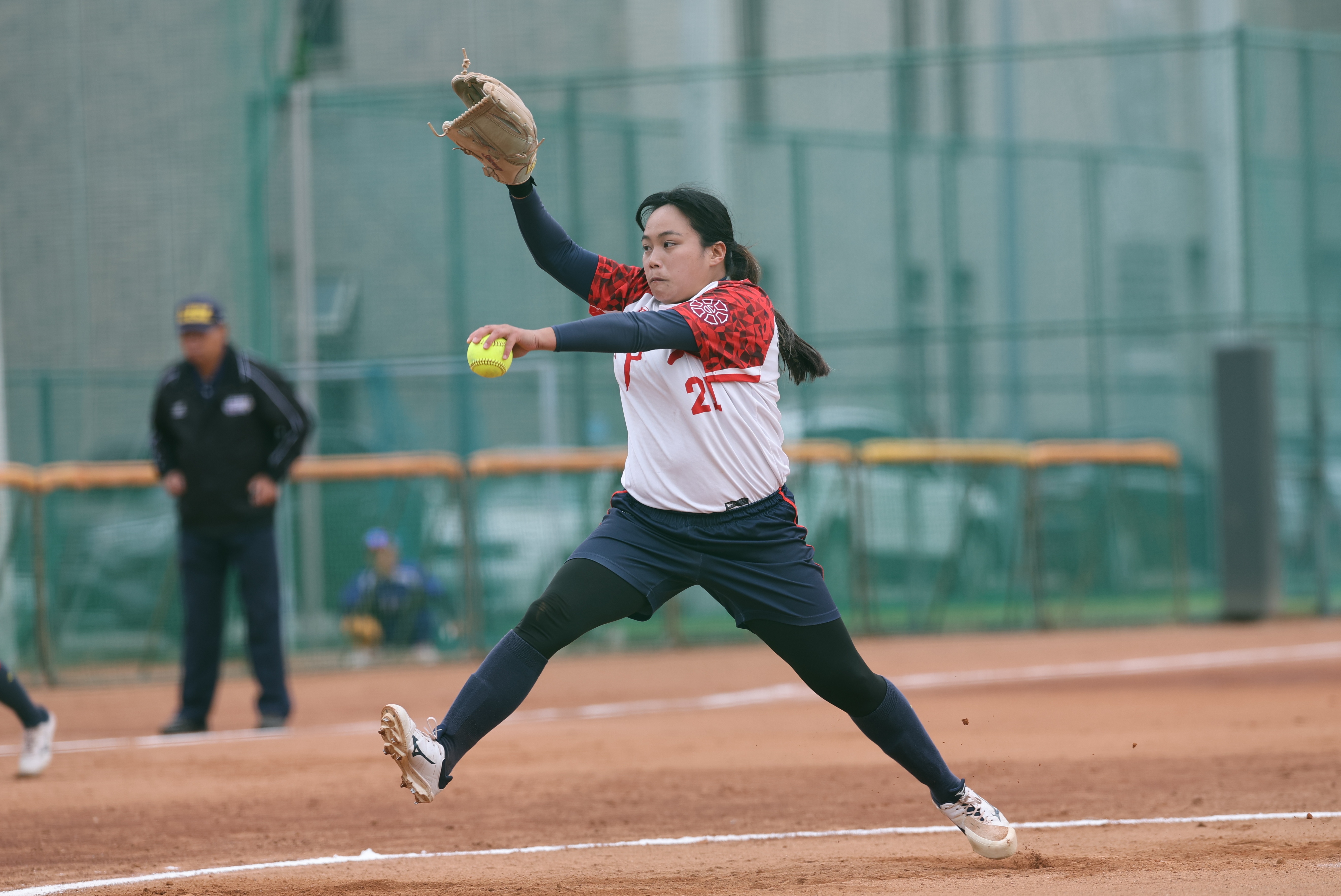 林慧玟先發5局好投。大專體總提供