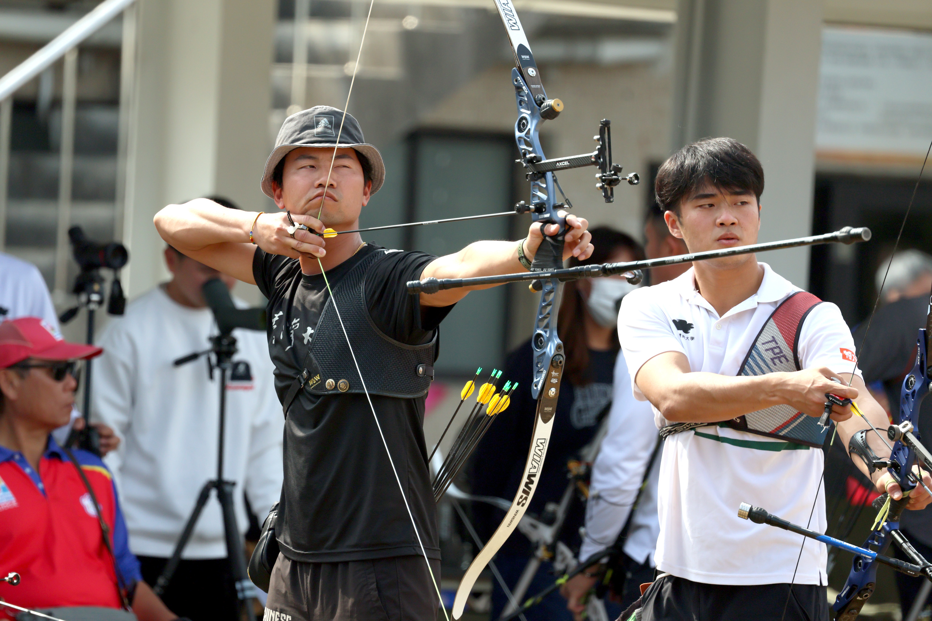 31歲老將魏均珩有機會再拿下亞運代表權。中華民國射箭協會提供