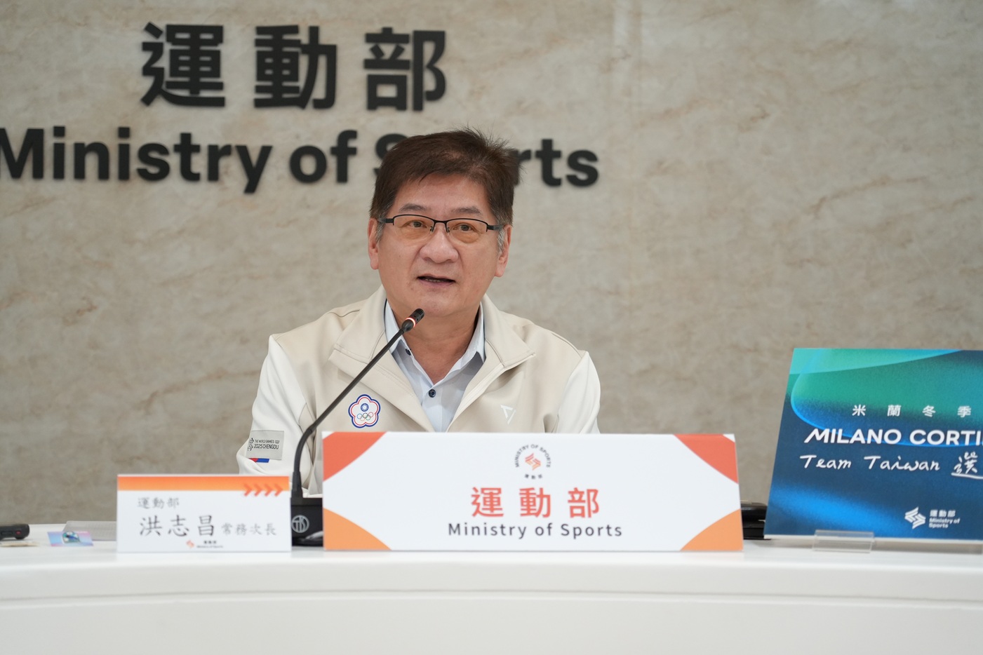 運動部次長洪志昌。運動部提供