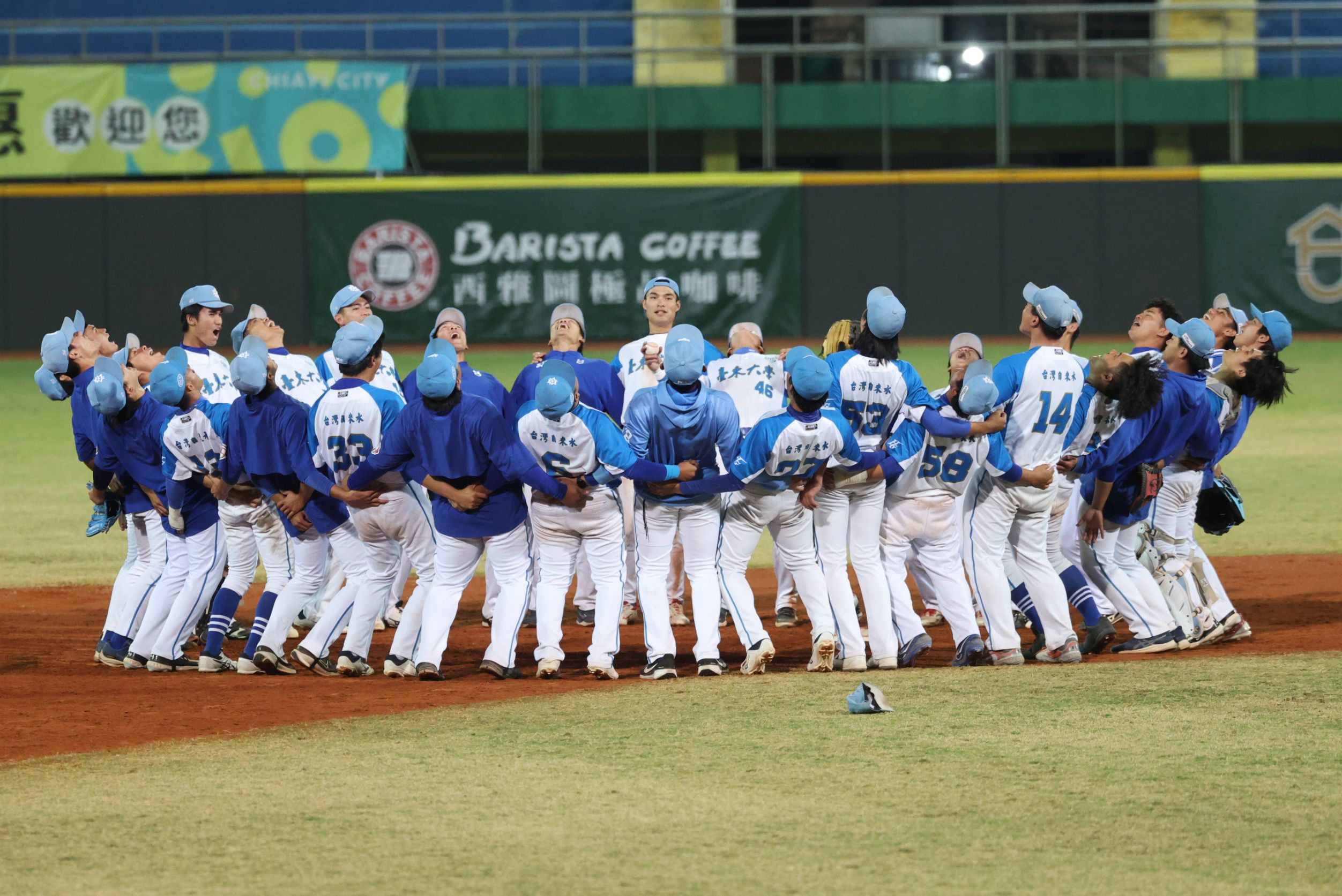 臺東大學晉級4強。大專體總提供