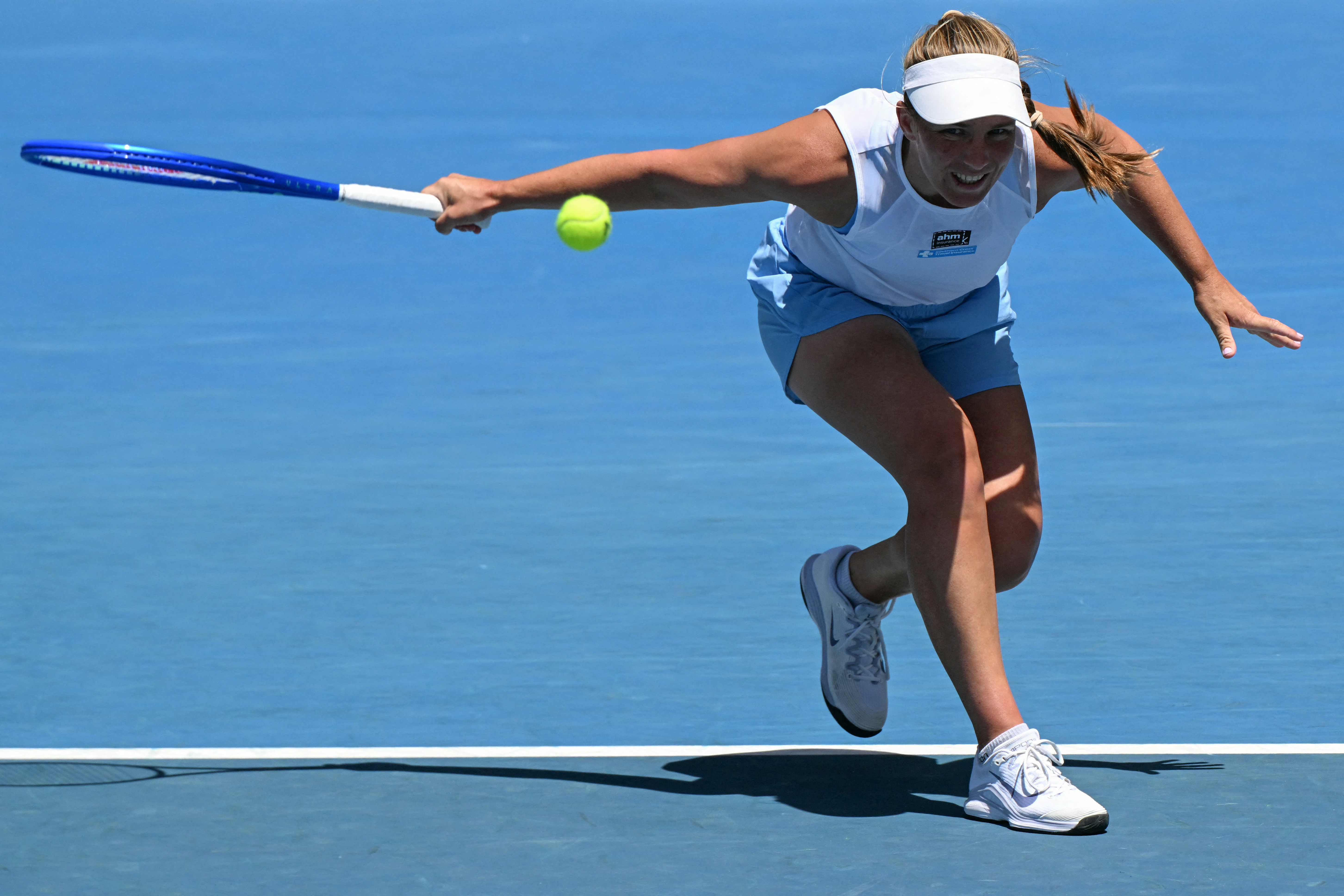 澳洲本土從會外賽晉級的球員英格利絲（Maddison Inglis）開啟了職業生涯的重大契機。法新社