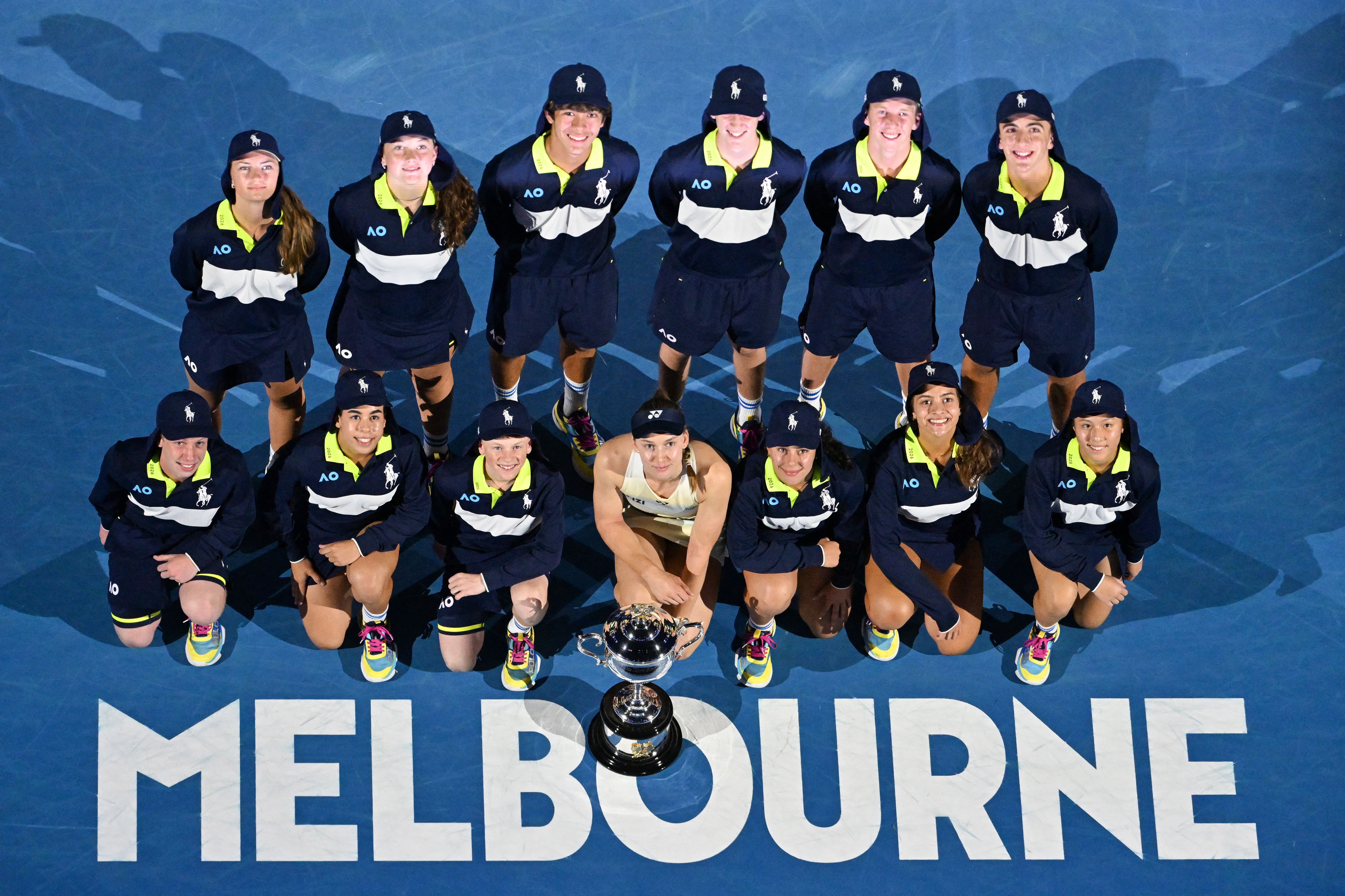 哈薩克球星蕾芭金娜(Elena Rybakina)打下澳網冠軍後周一世界排名將回到個人新高世界第3。法新社