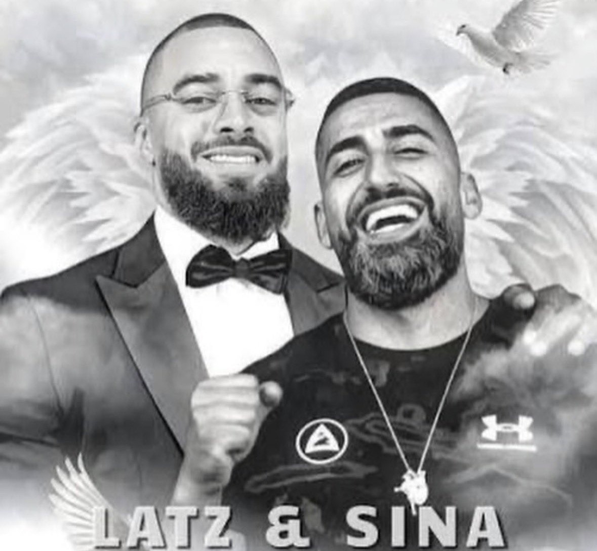 約書亞（Anthony Joshua）車禍過世的兩位好友。摘自約書亞推特