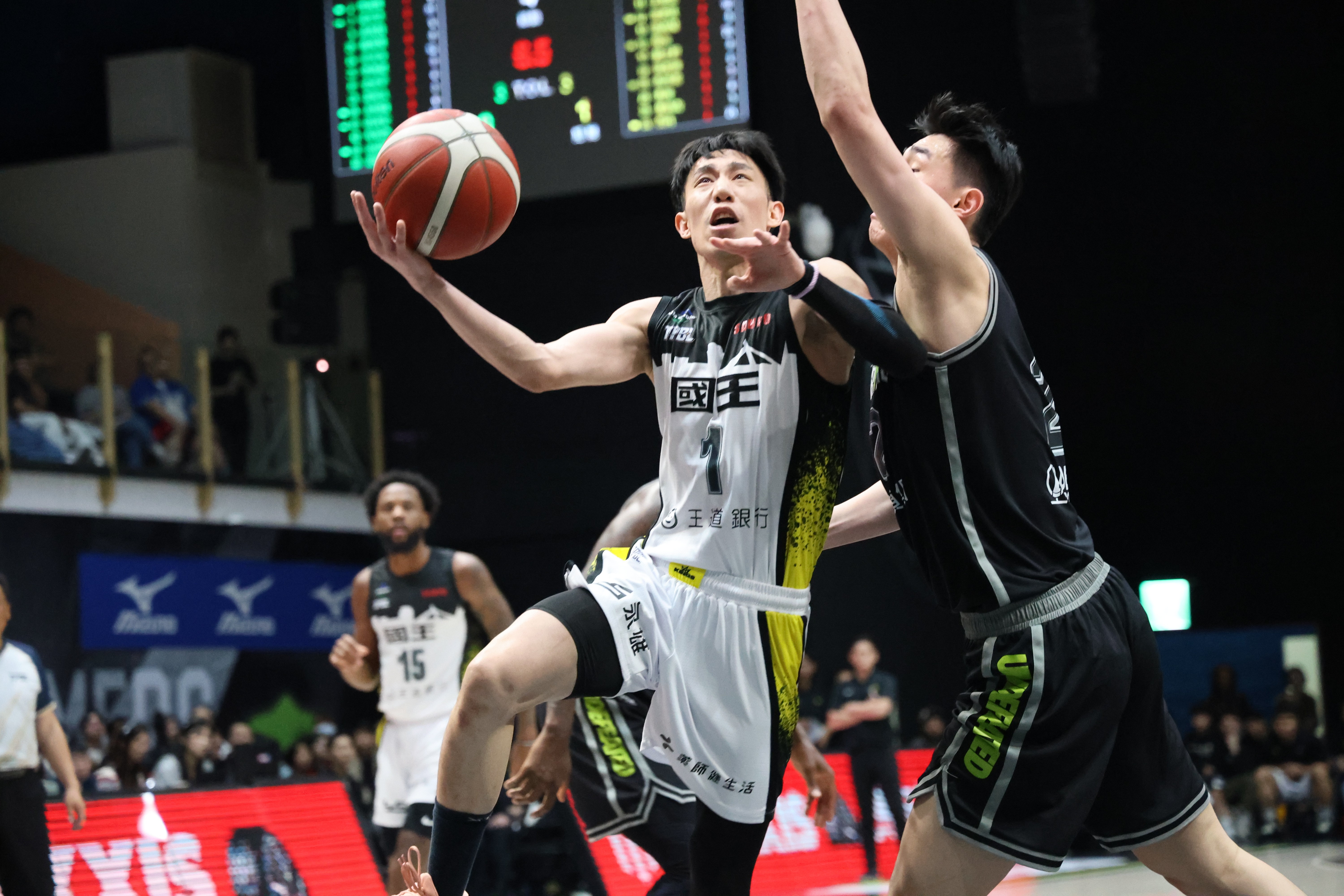 國王林書緯攻下平本季最高的36分外帶8次助攻。陳楷攝