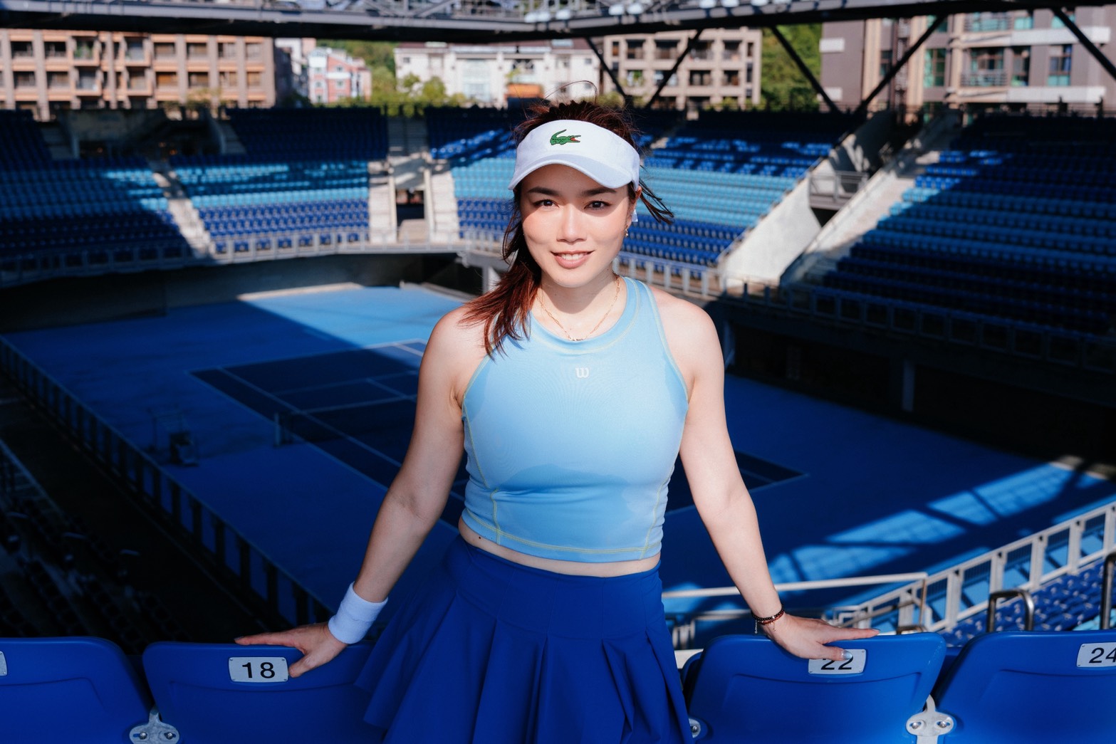 詹詠然受澳網邀請參加為她舉辦的榮退儀式。詹詠然提供