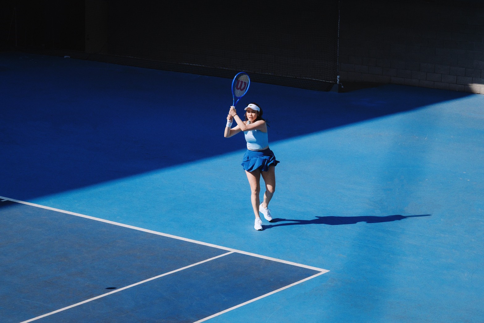 詹詠然重新回到澳網原點。詹詠然提供