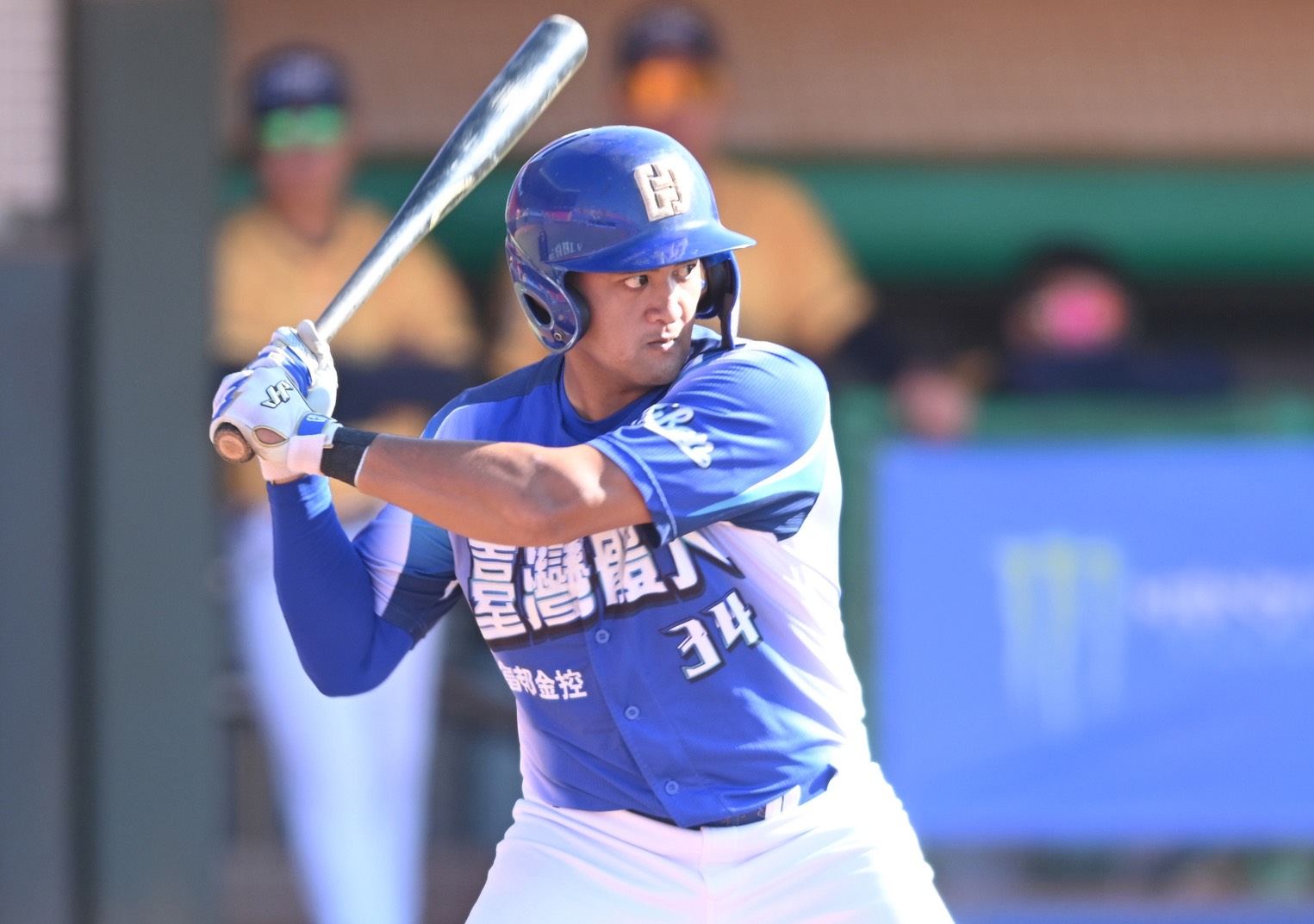 李以諾適時安打貢獻勝利打點。大專體總提供