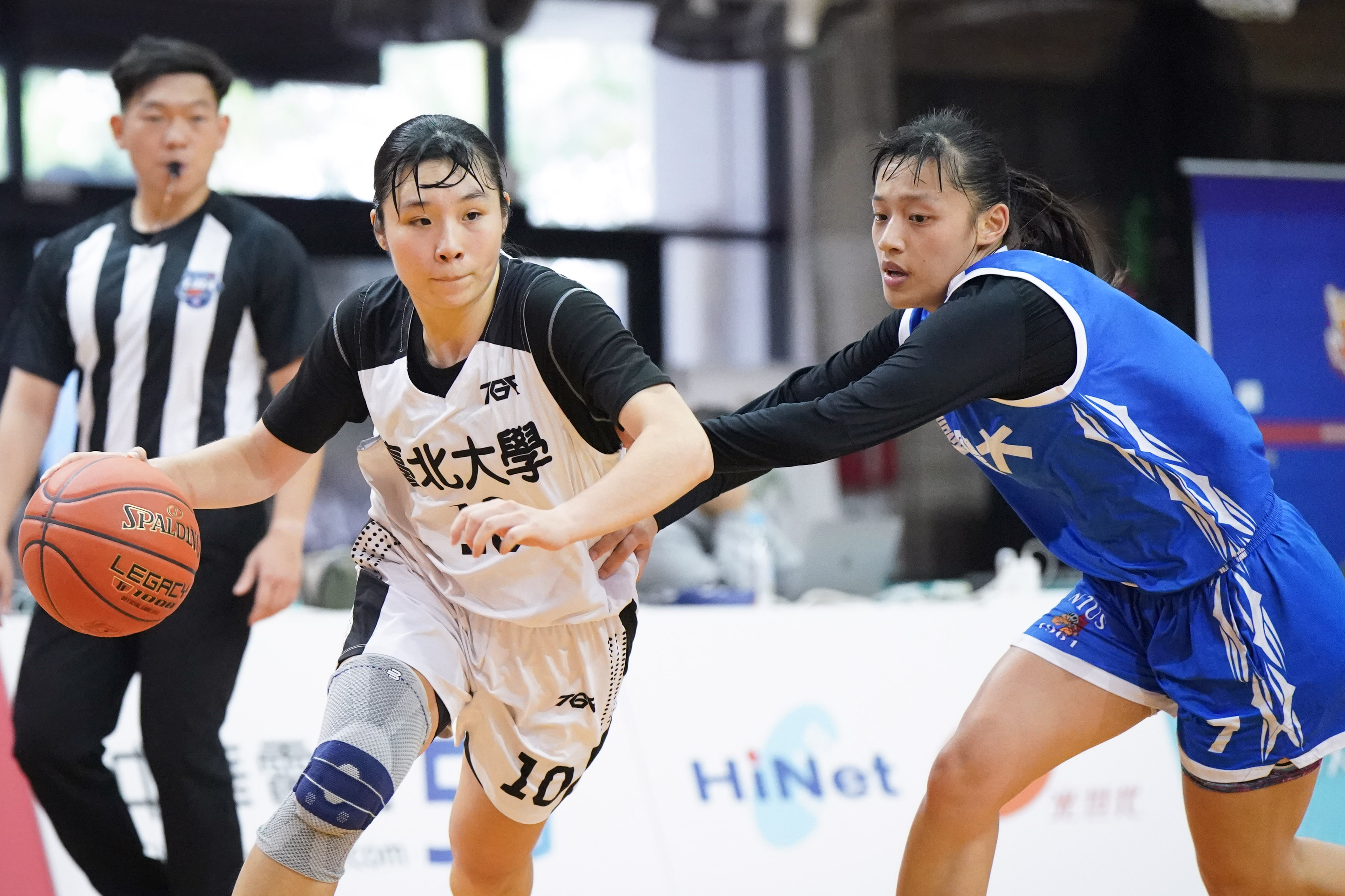 臺北大學施佩儀10分11籃板6助攻。大專體總提供