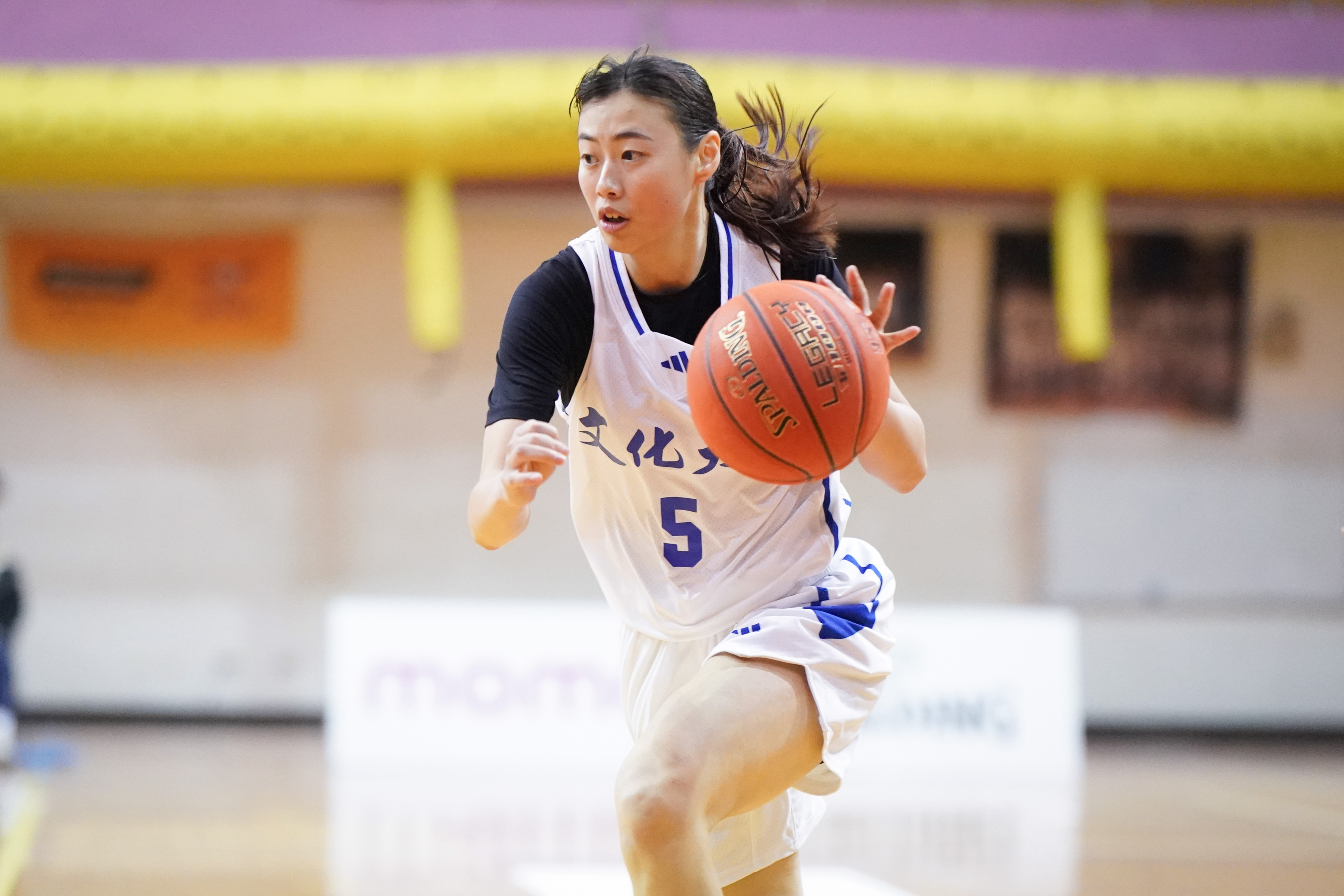 文化大學楊幸恩單場送出14次助攻。大專體總提供