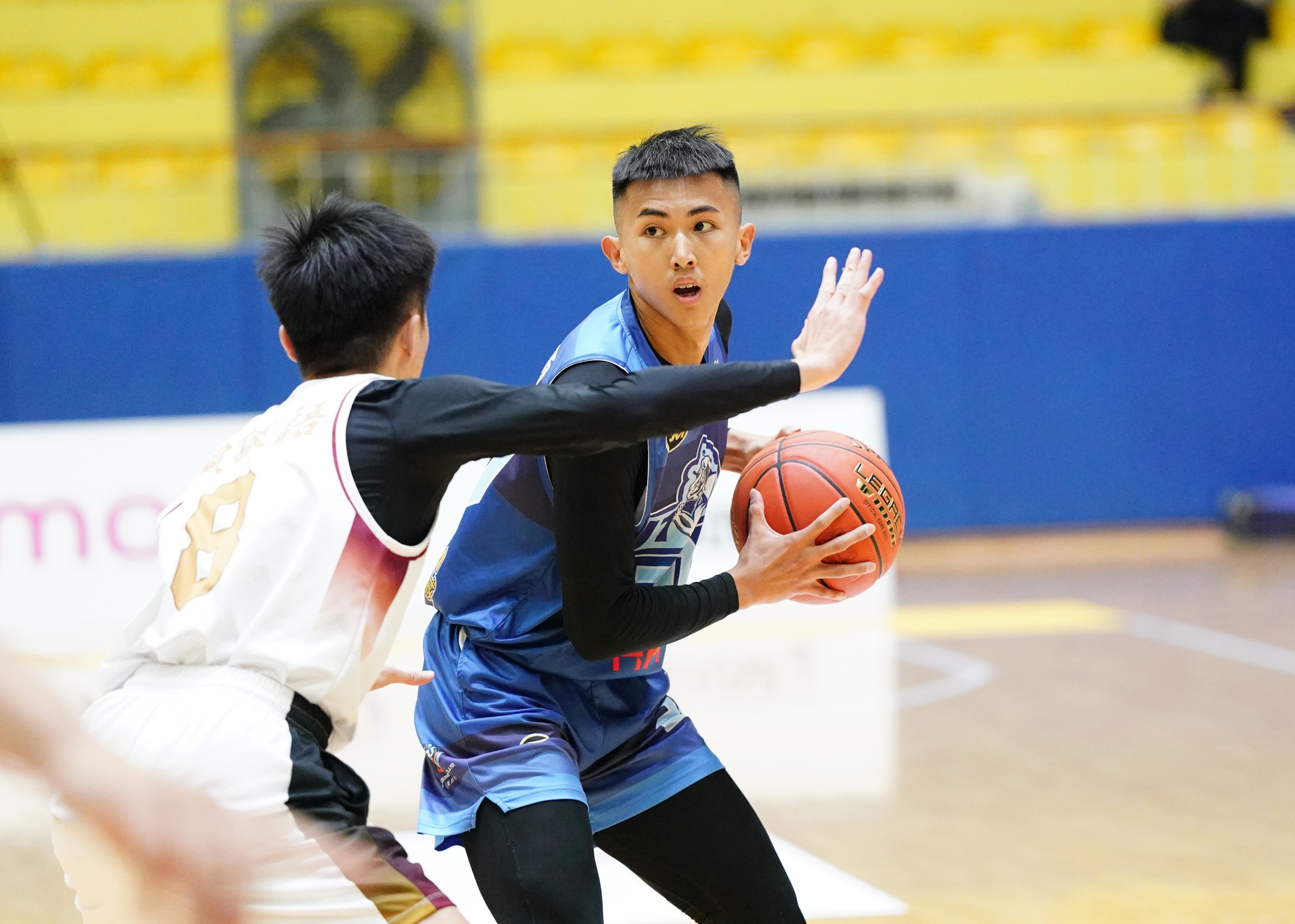 臺灣體大王禹承攻下全場最高30分外加10籃板4助攻6抄截。大專體總提供