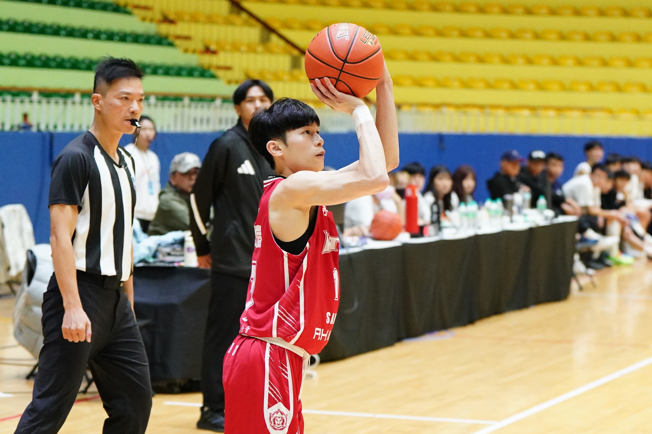 臺灣師大潘彥愷13分。大專體總提供