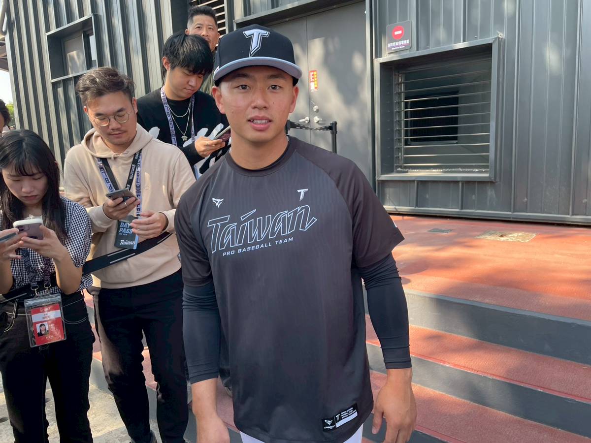 鄭宗哲投入中華隊集訓。資料照