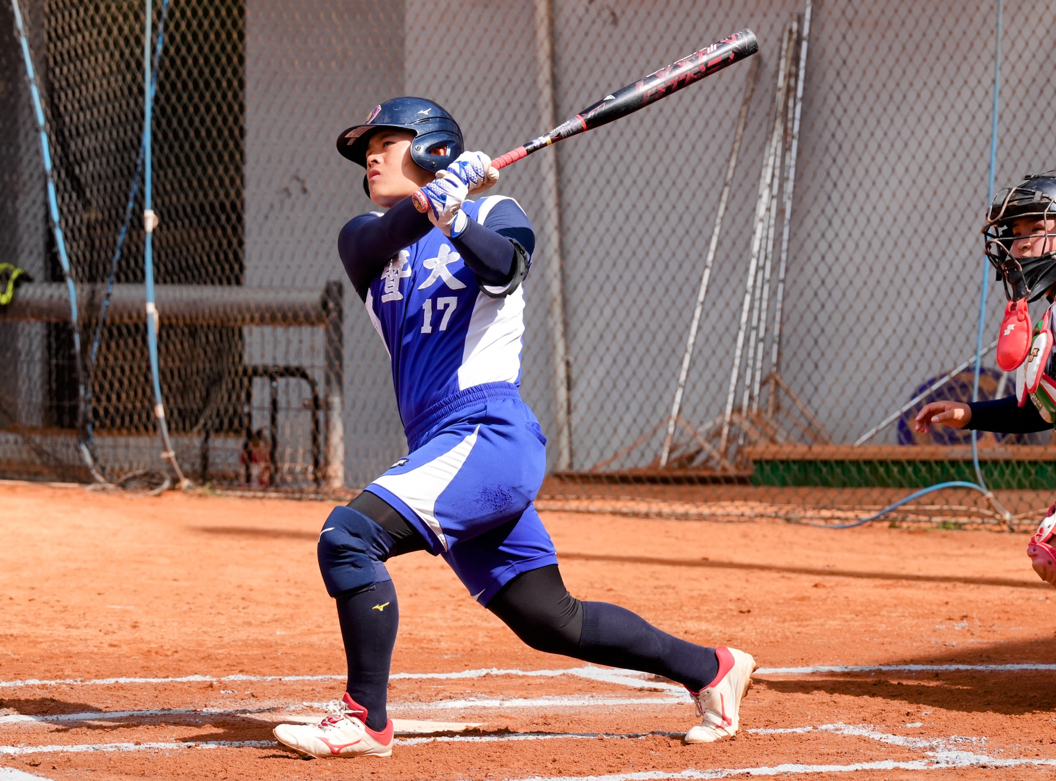 拋開昨日種種,葉貴萍用全壘打證明實力。大專體總提供