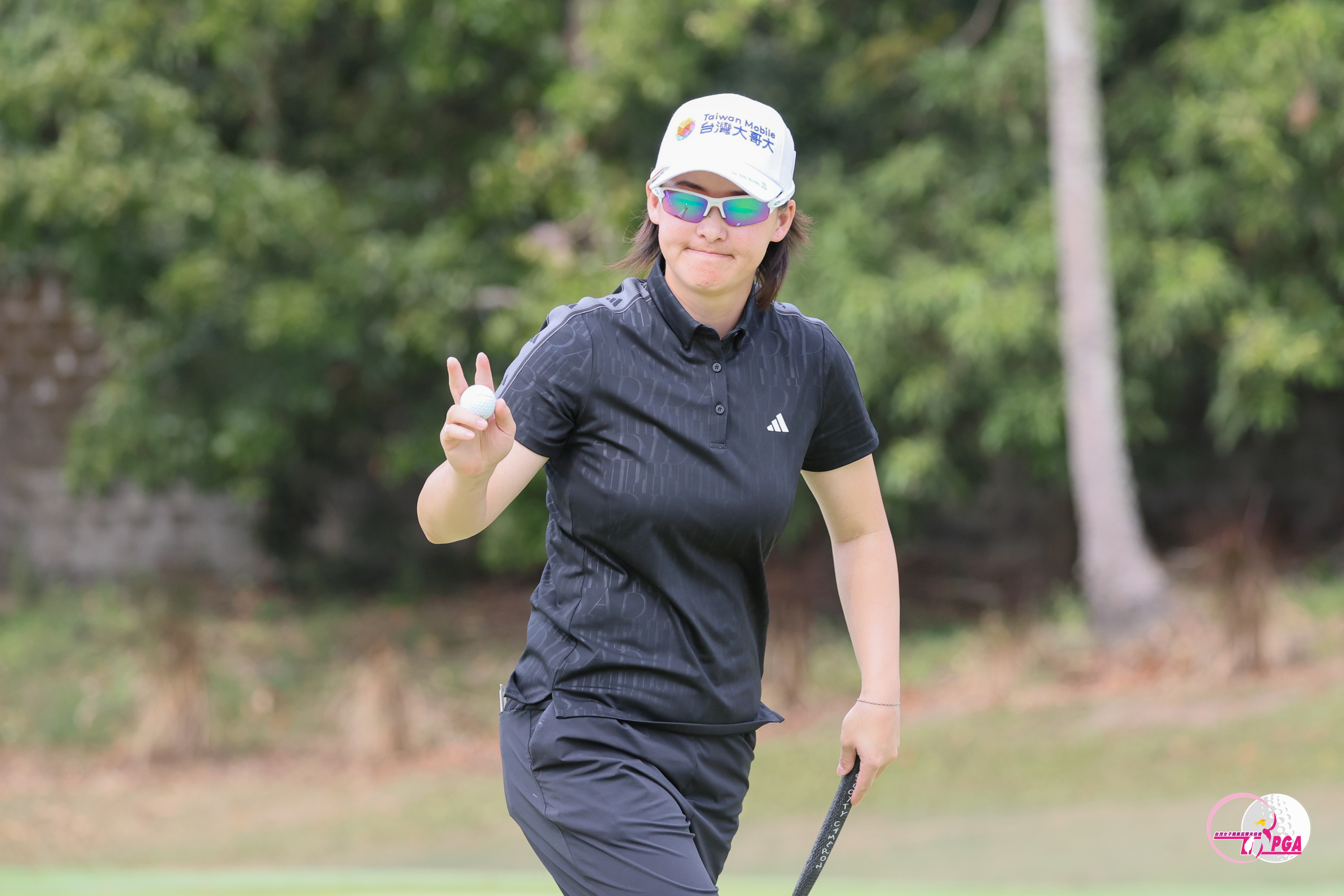 李旻以兩回合總桿140桿-4暫並列第四名。Tlpga提供／葉勇宏攝