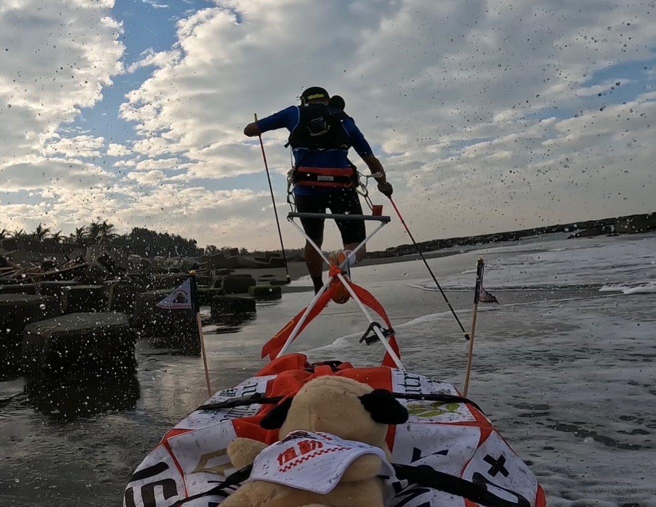 陳彥博針對弱點反覆精進技巧。陳彥博提供