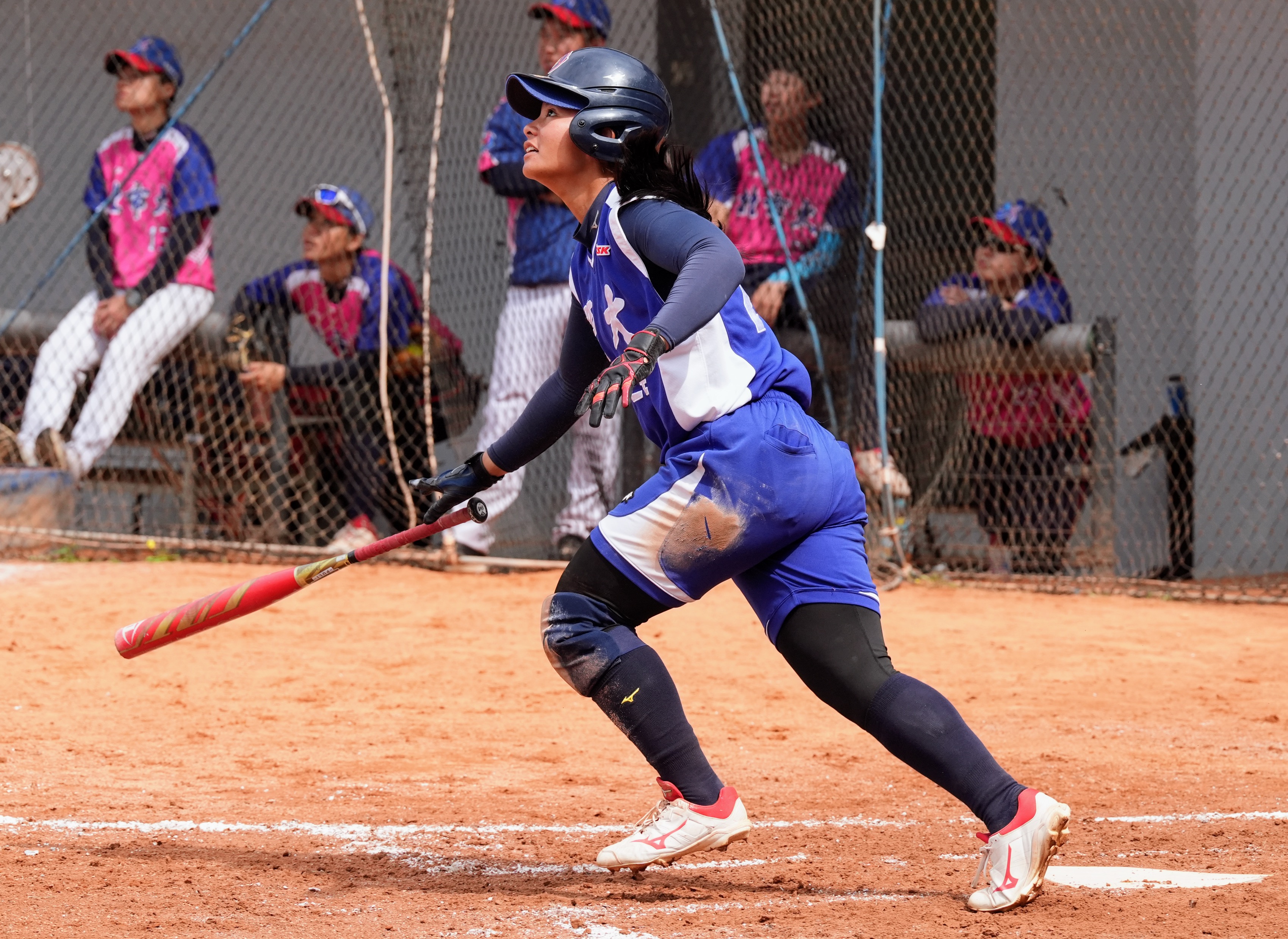 王妤藍連兩場開轟,狀態絕好調。大專體總提供