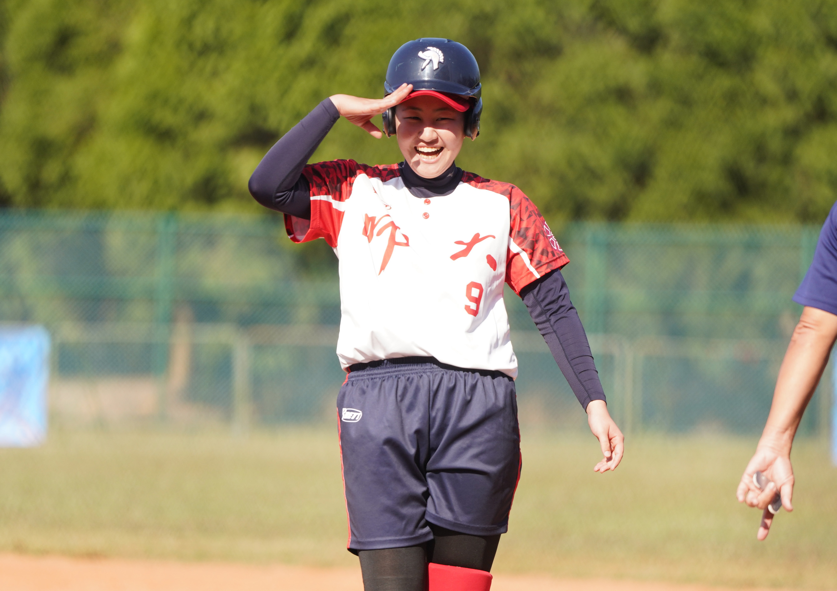 劉安囷在季軍戰敲出生涯首轟。大專體總提供