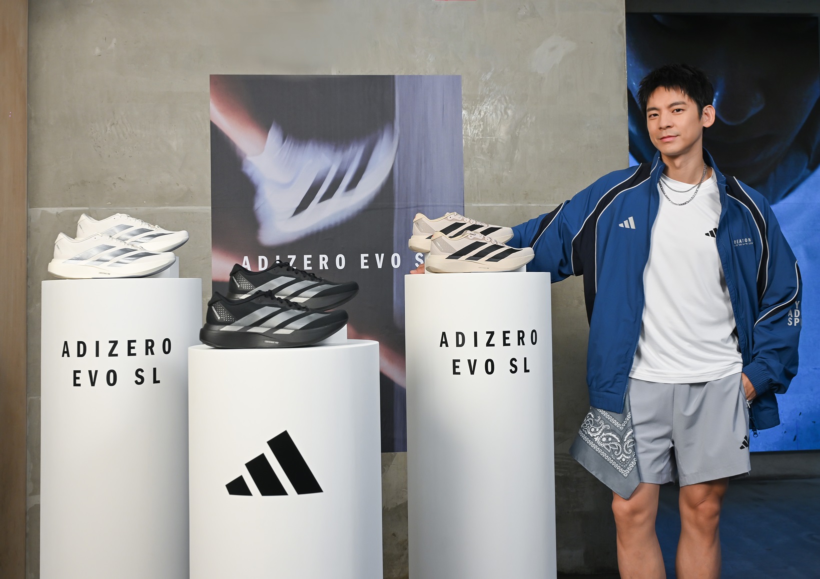 adidas 形象大使林柏宏分享跑步心境的轉變,鼓勵大家拋開配速享受跑步的純粹。官方提供