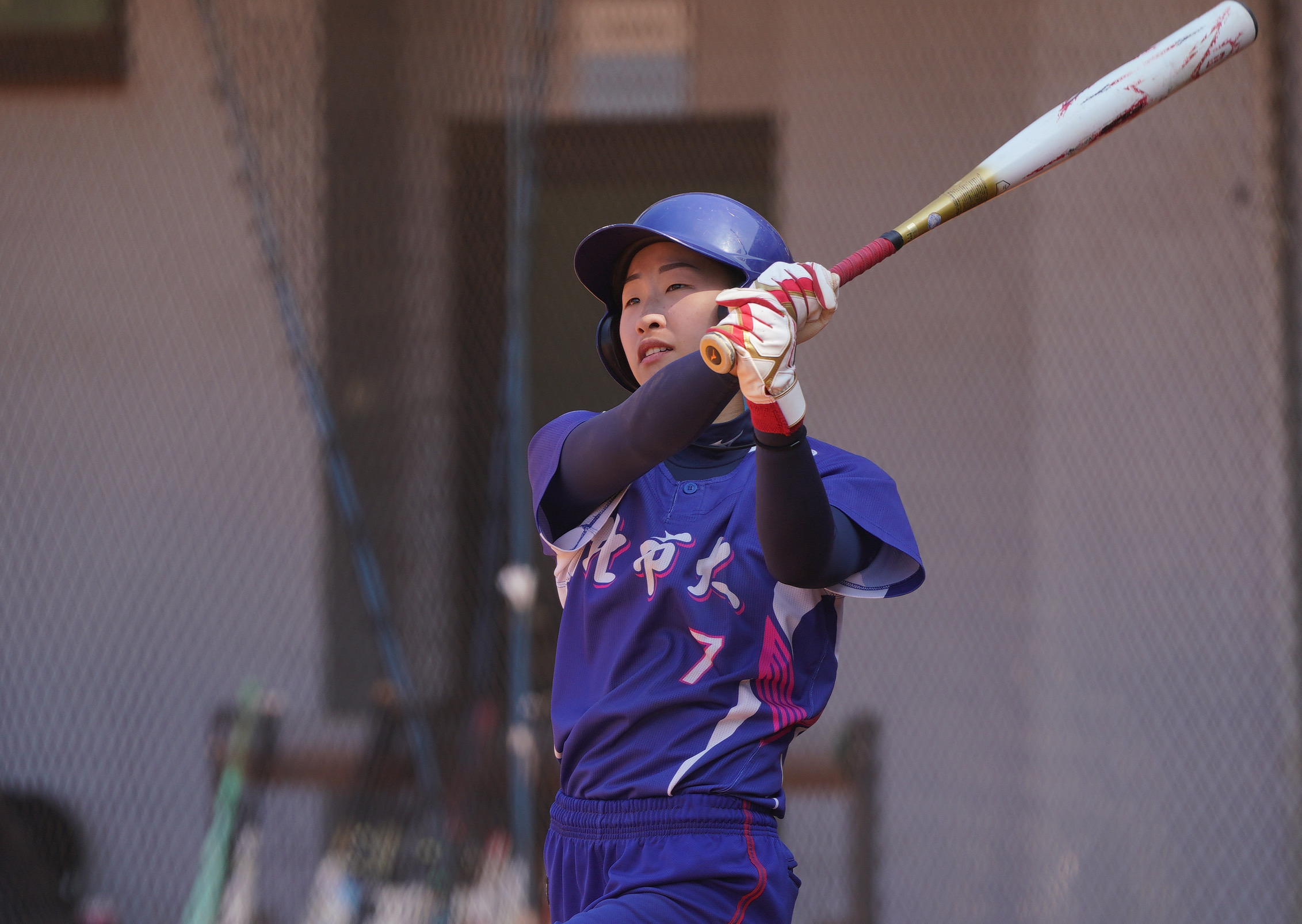鍾宜芸單場4安還大有1支全壘打。大專體總提供