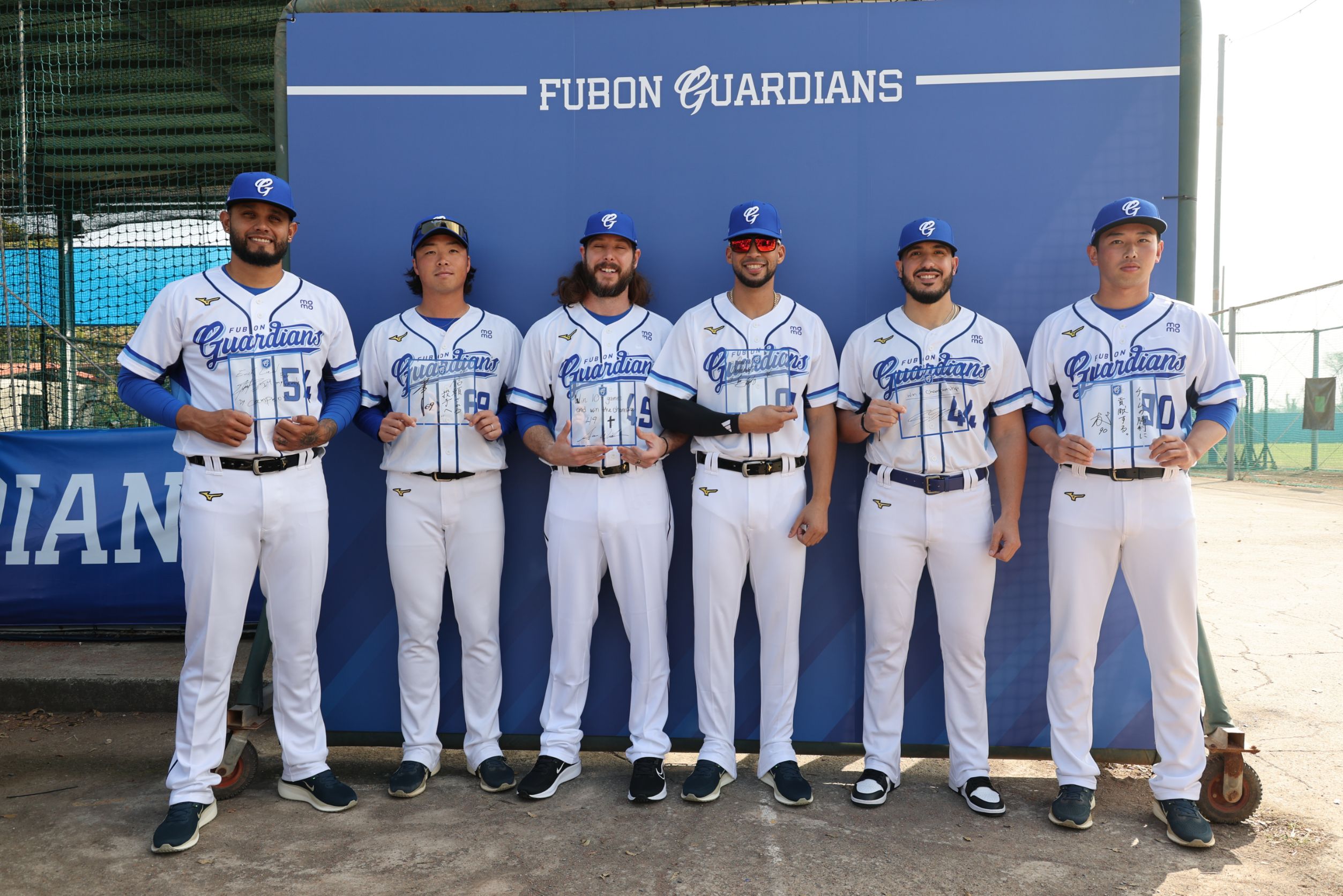 富邦悍將2026年6洋將陣容。富邦悍將提供