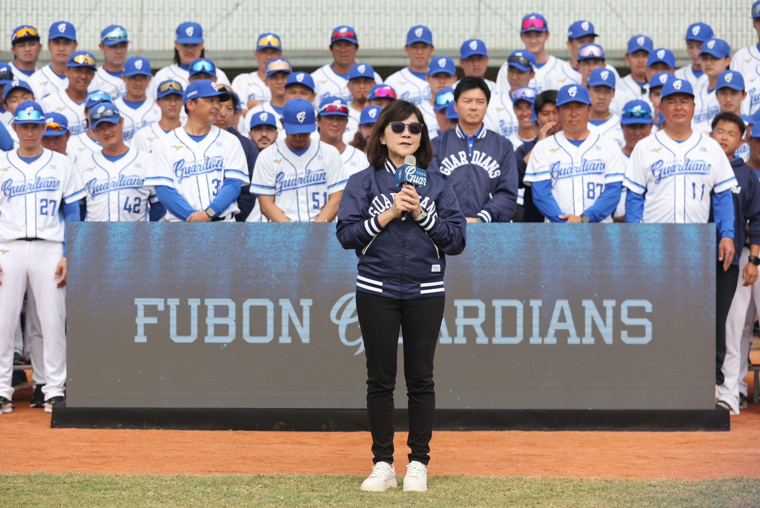 陳昭如。富邦悍將提供