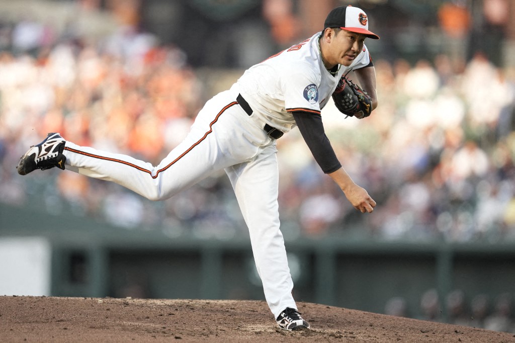 菅野智之日前和科羅拉多洛磯簽下一張1年短約。法新社