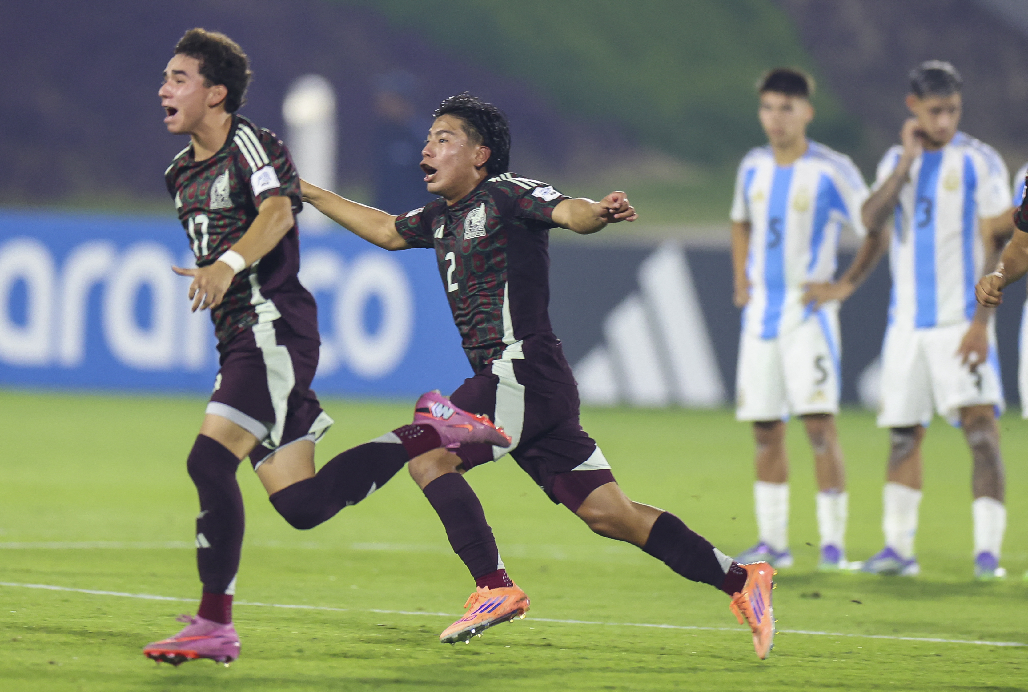 不受暴動影響，墨西哥男足依舊持跟冰島的熱身賽。法新社