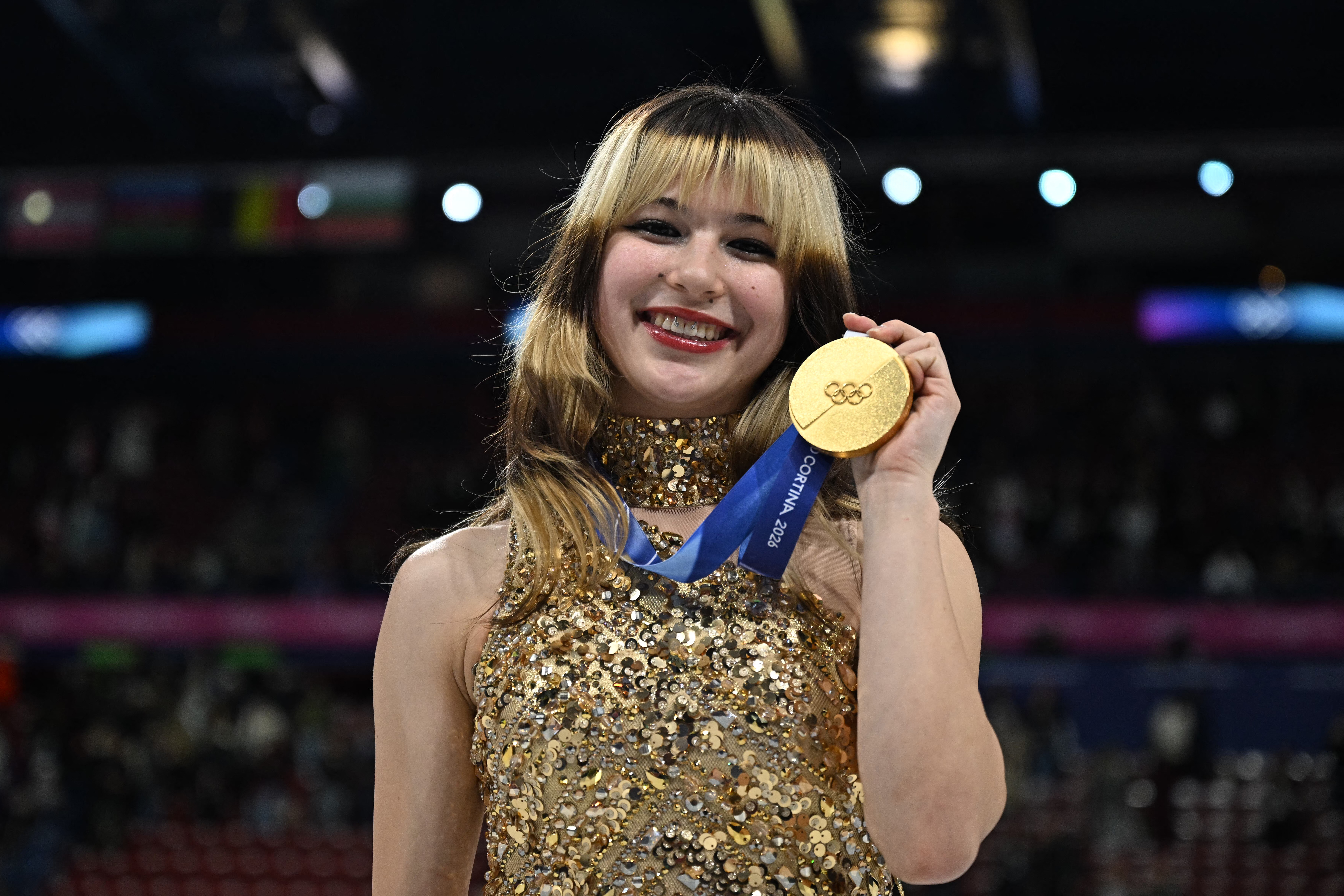 劉美賢華麗復出為美國奪金。法新社