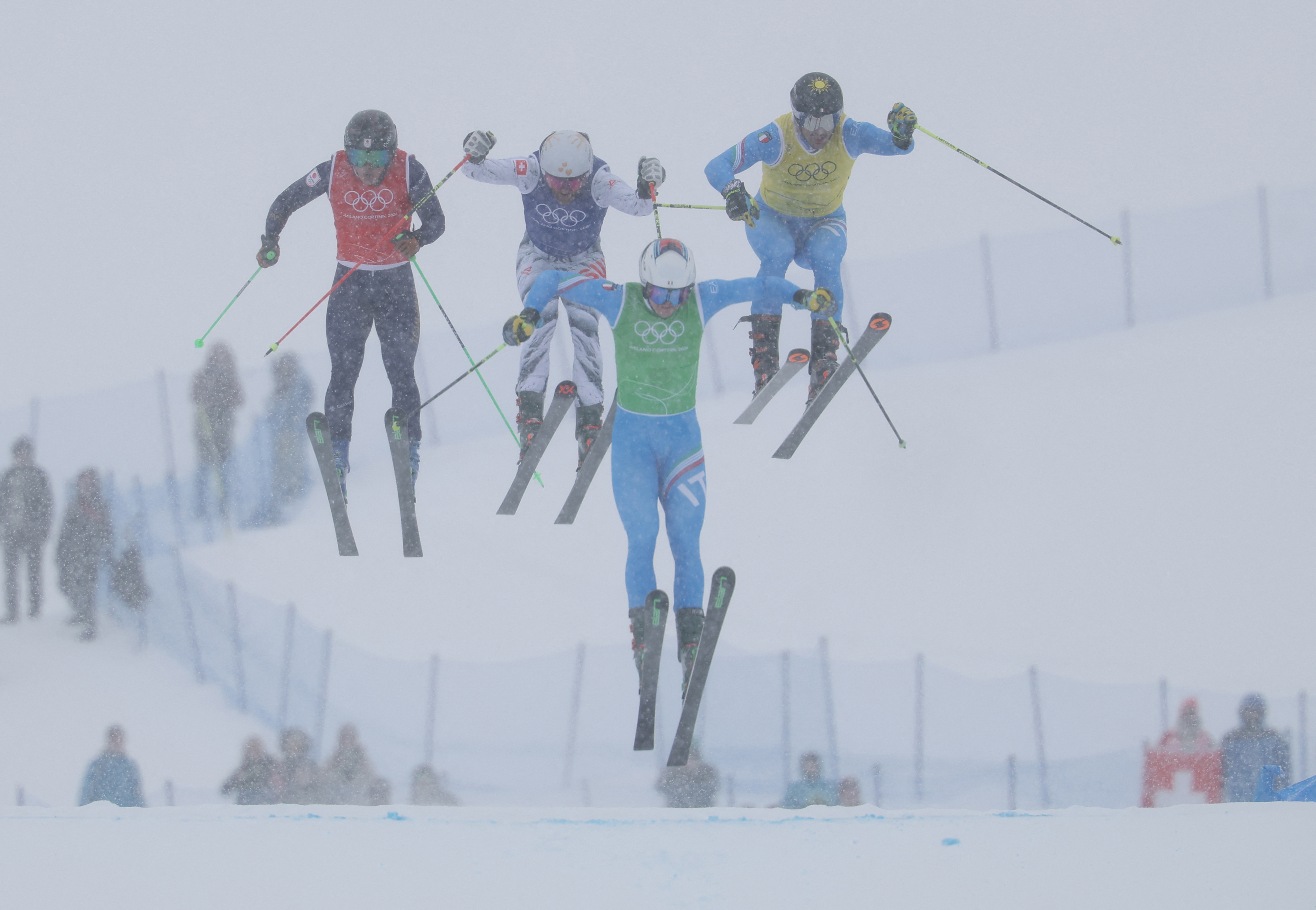 義大利阿爾卑斯山區的科爾蒂納丹佩佐奧運滑冰場竟有工人遭凍死。法新社