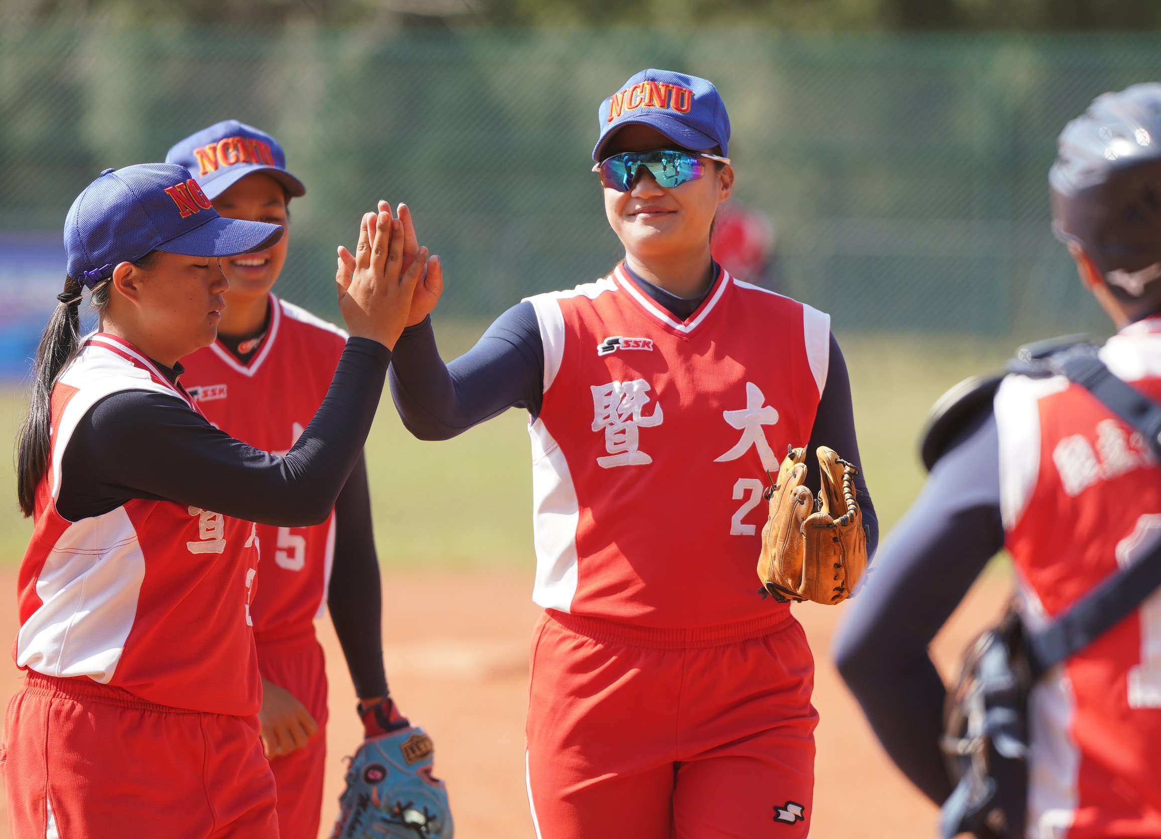 柯夏愛7局完投勝。大專體總提供