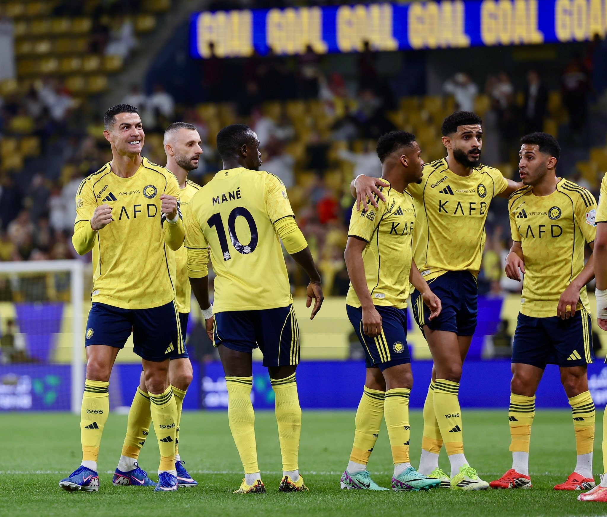 C.羅納度結束罷賽就梅開二度。摘自C.羅推特