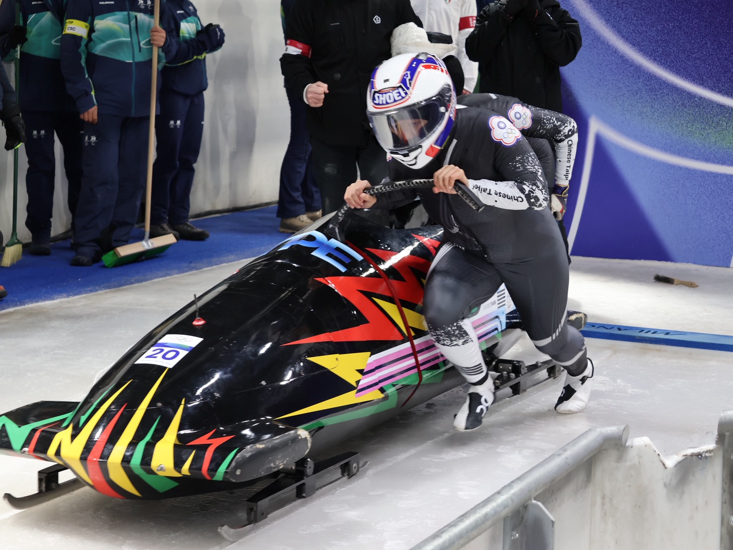 推車手林頌恩。中華奧會提供