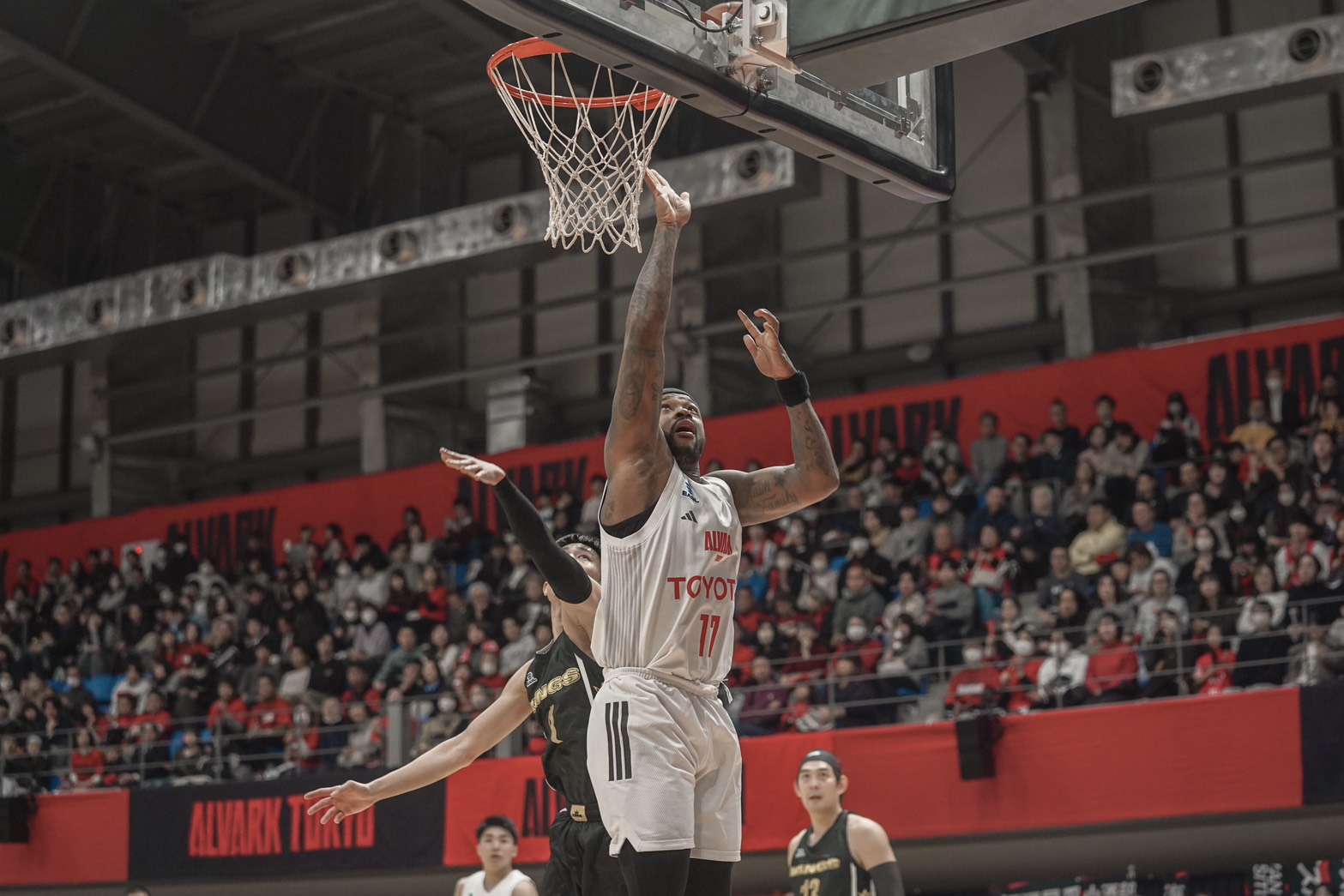 東京電擊洋將馬庫斯轟下全場最高29分。張閎鈞攝