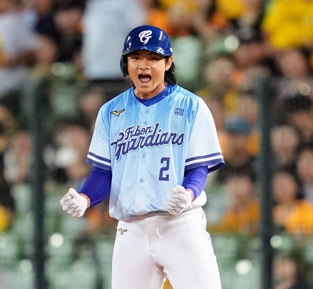 內野手林澤彬加薪10.5萬元，新球季月薪18.5萬元。官方提供