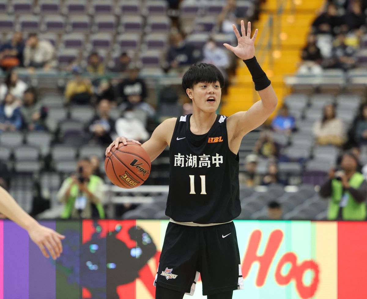南湖周佑承 要完成個人的小滿貫。高中體總提供 